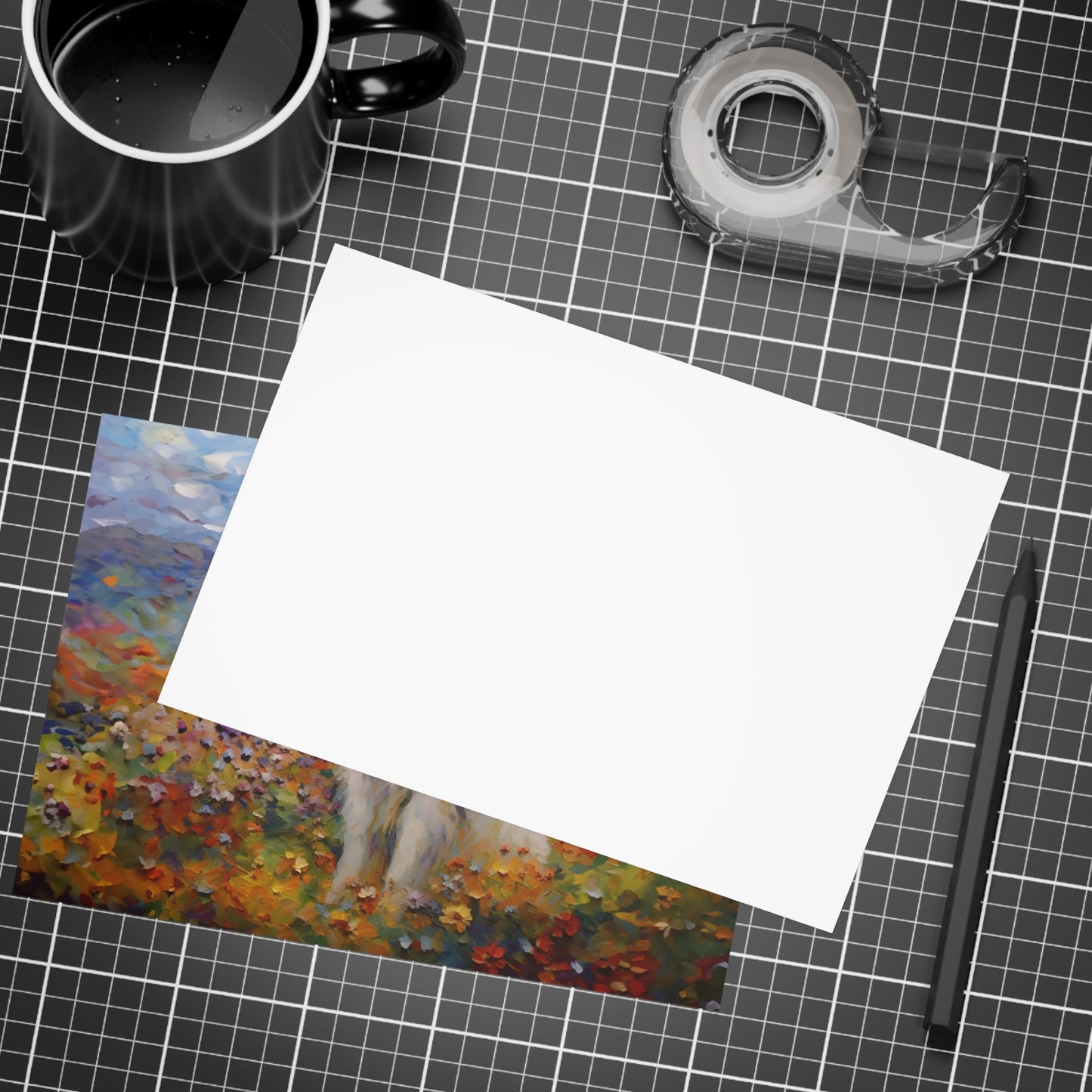 Great Pyrenees Monet Postcards
