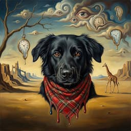 AI pet portrait style 23