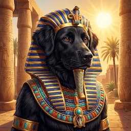 AI pet portrait style 8