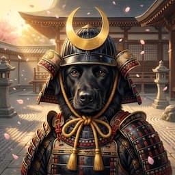 AI pet portrait style 6