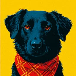 AI pet portrait style 7