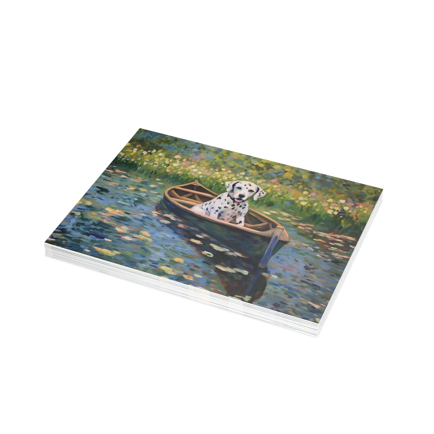 Dalmatian Monet Postcards