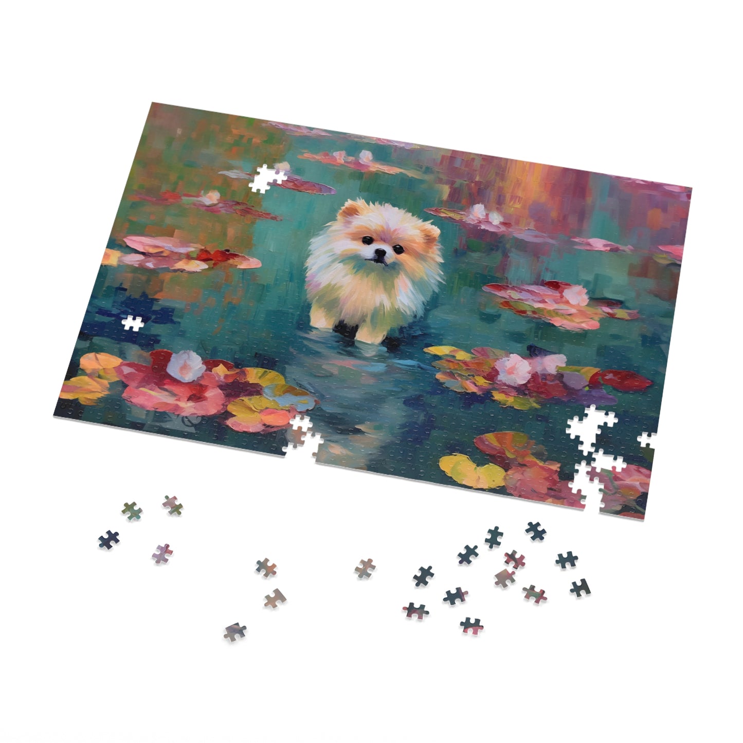 Pomeranian Monet Puzzle (30, 110, 252, 500,1000-Piece)