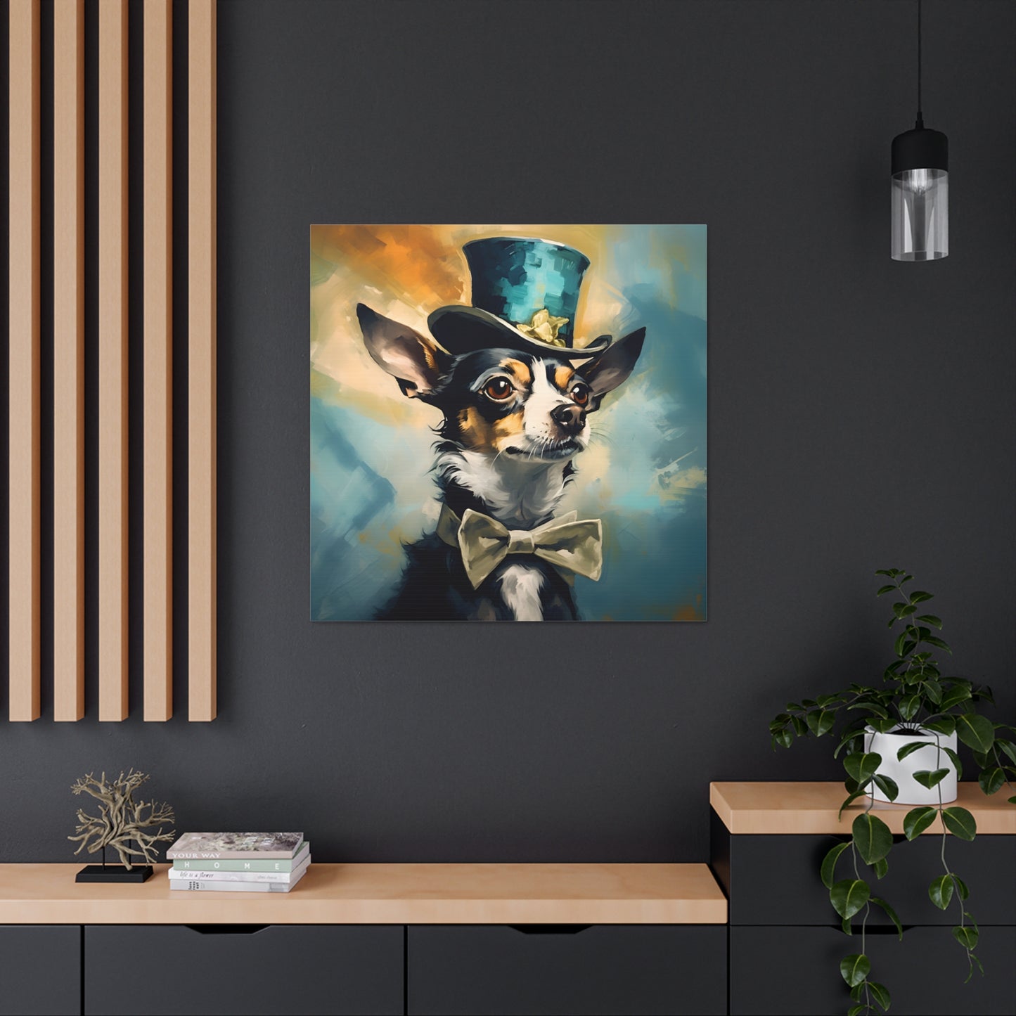 Chihuahua Dalí Canvas Print