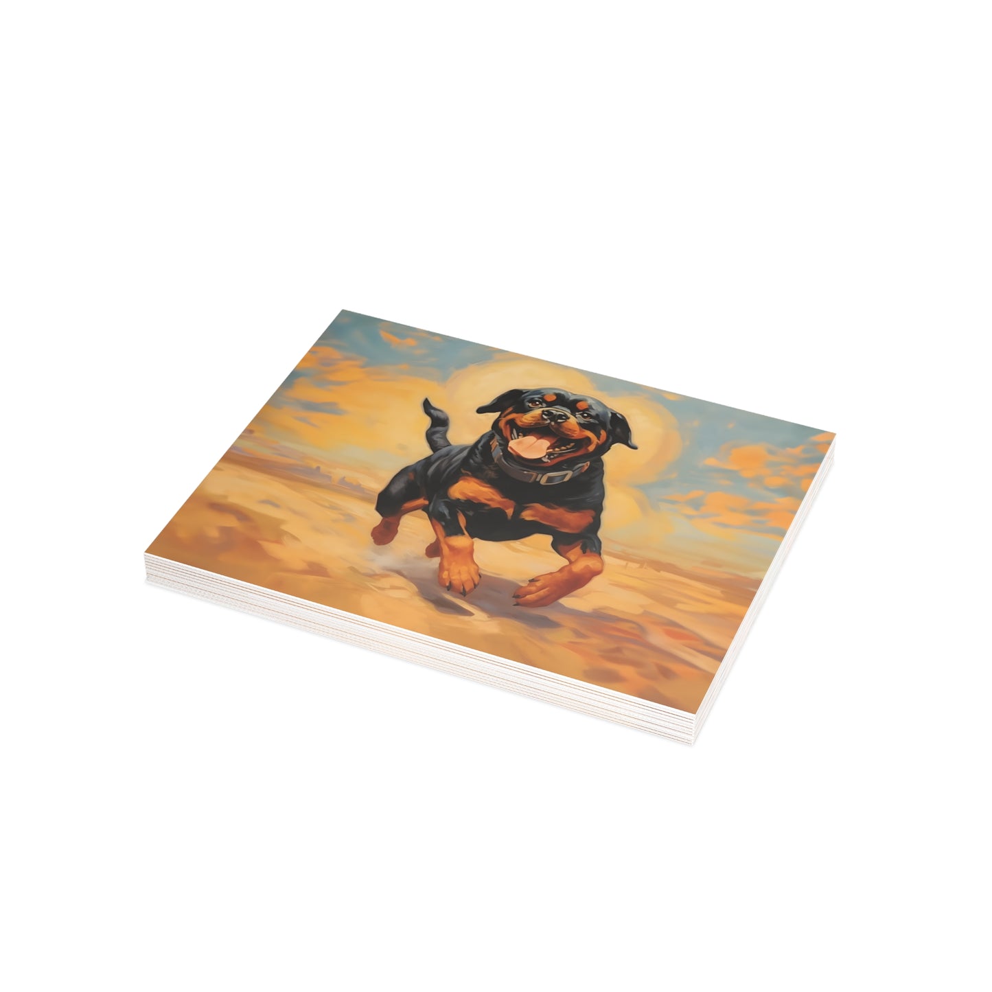 Rottweiler Dali Postcards