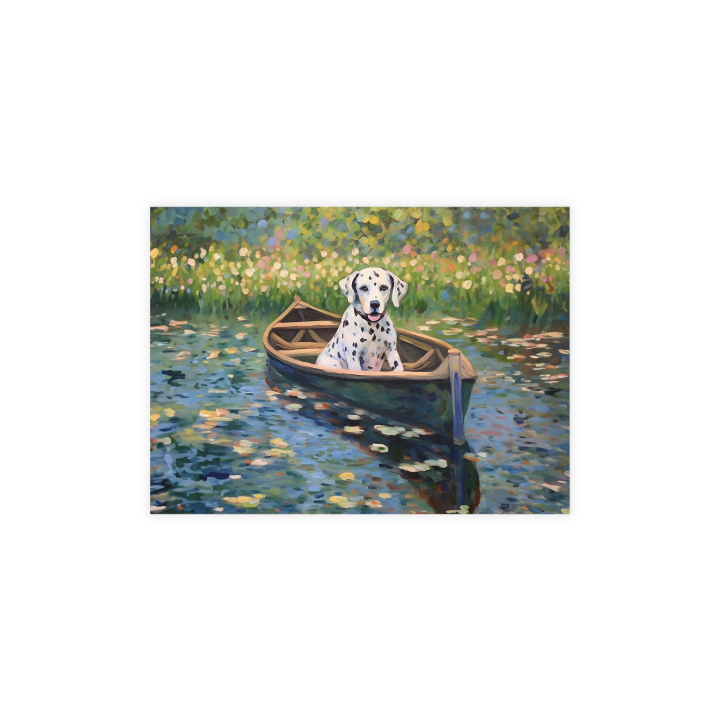 Dalmatian Monet Postcards