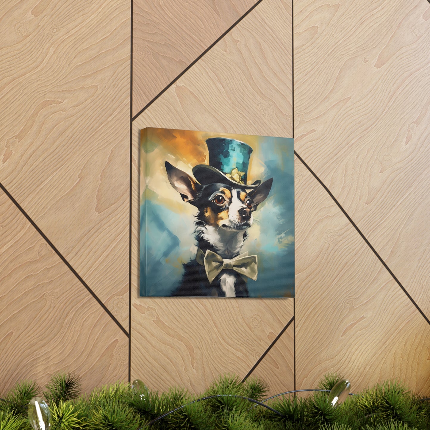 Chihuahua Dalí Canvas Print