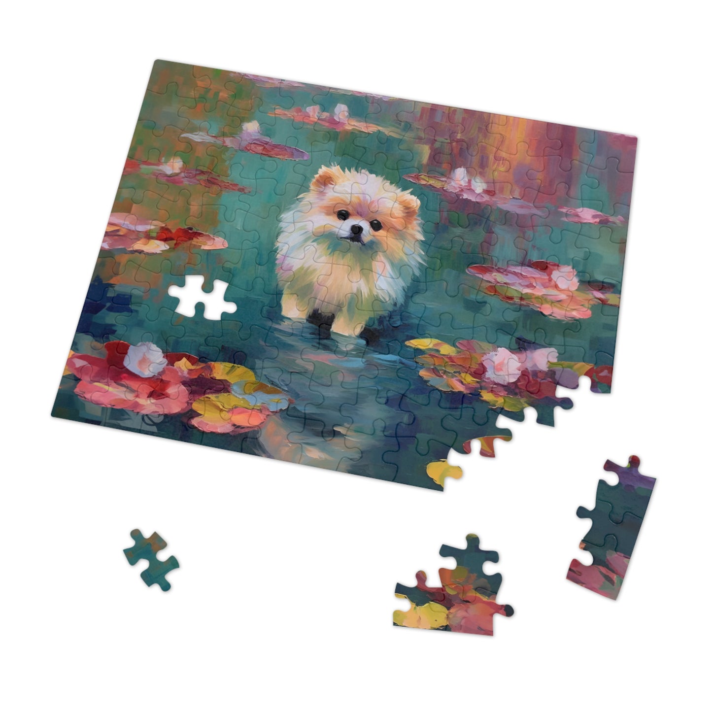 Pomeranian Monet Puzzle (30, 110, 252, 500,1000-Piece)