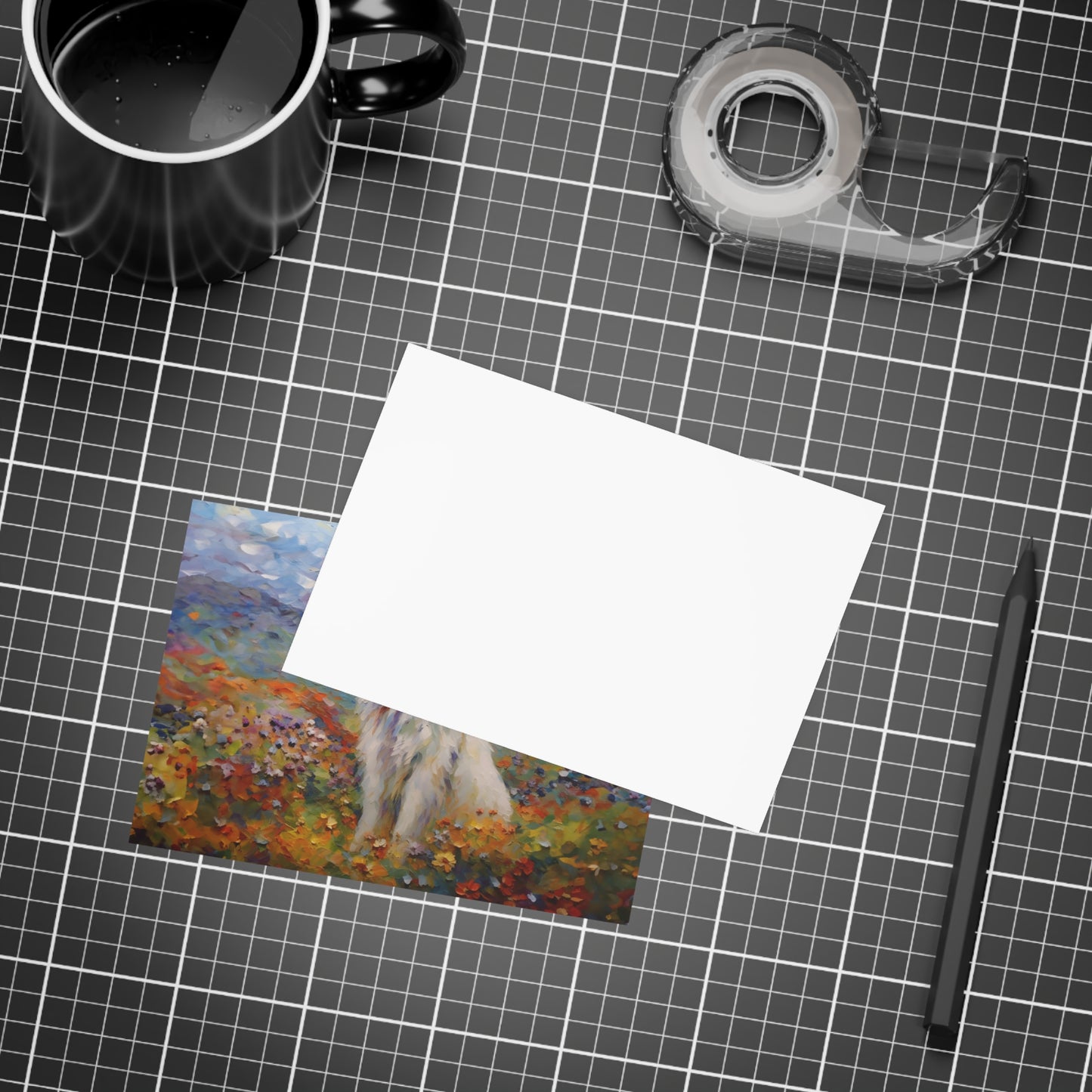 Great Pyrenees Monet Postcards