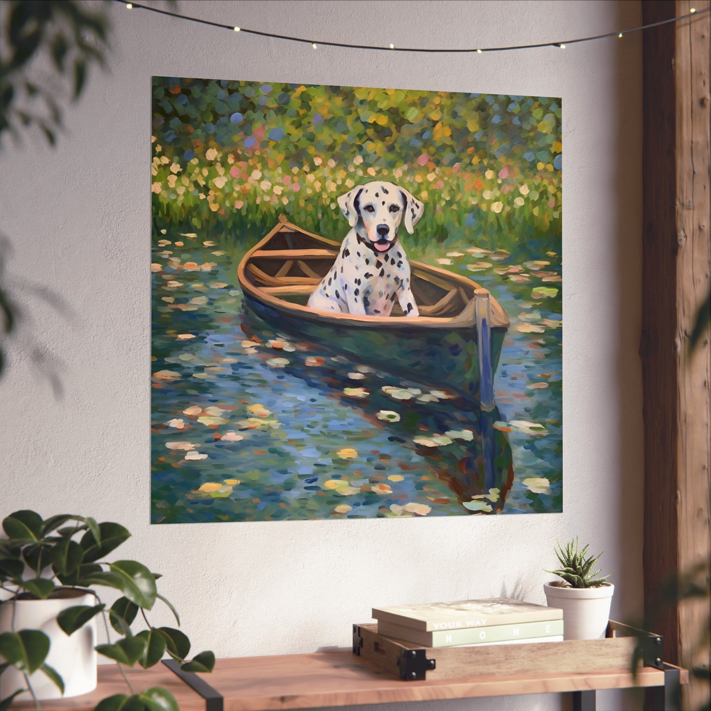 Dalmatian Monet Giclée Print