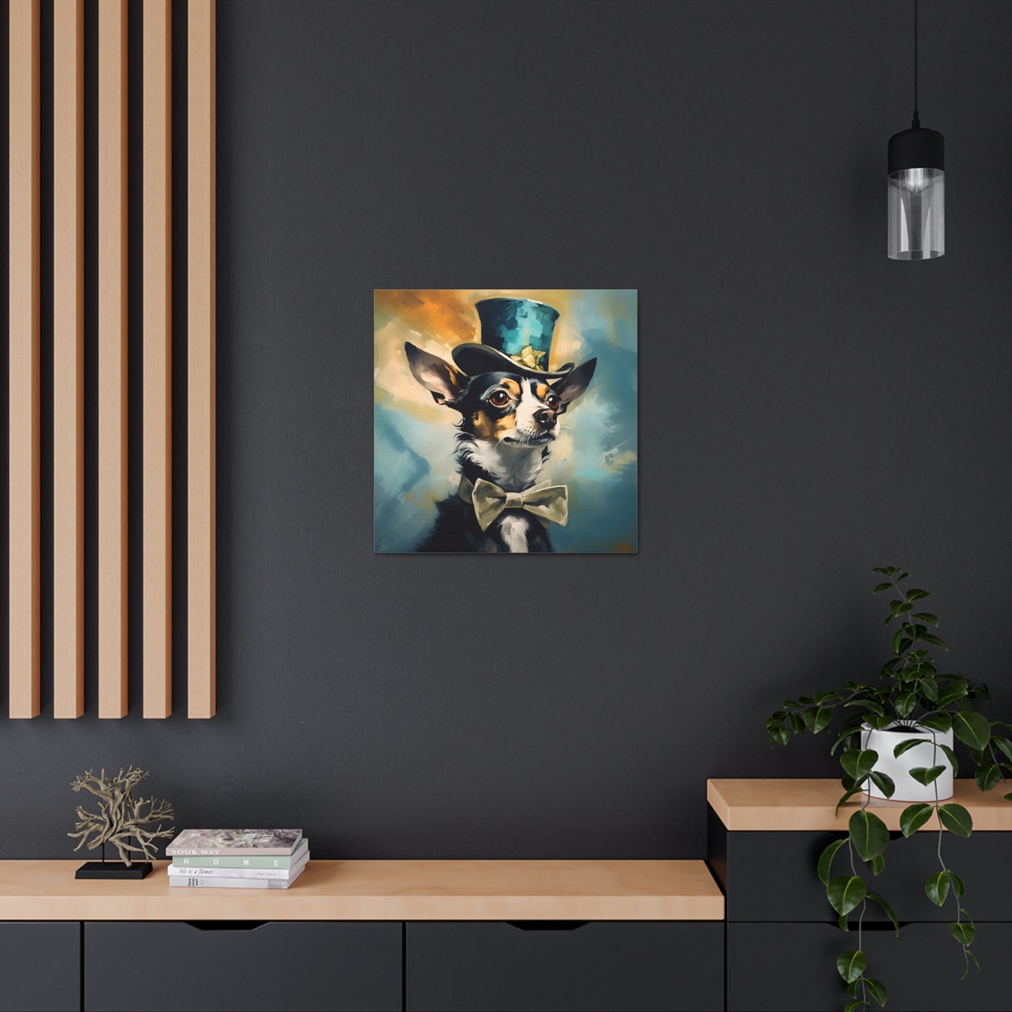 Chihuahua Dalí Canvas Print