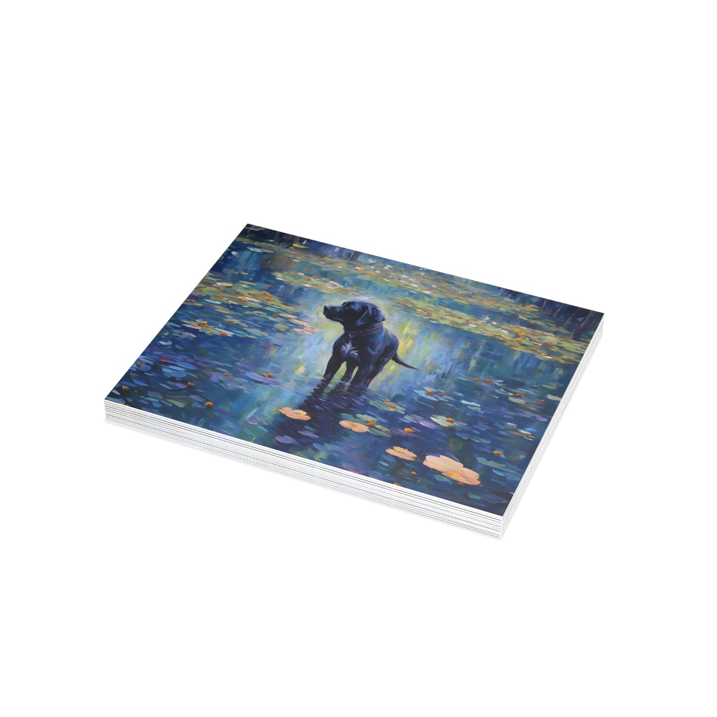 Labrador Retriever Monet Postcards