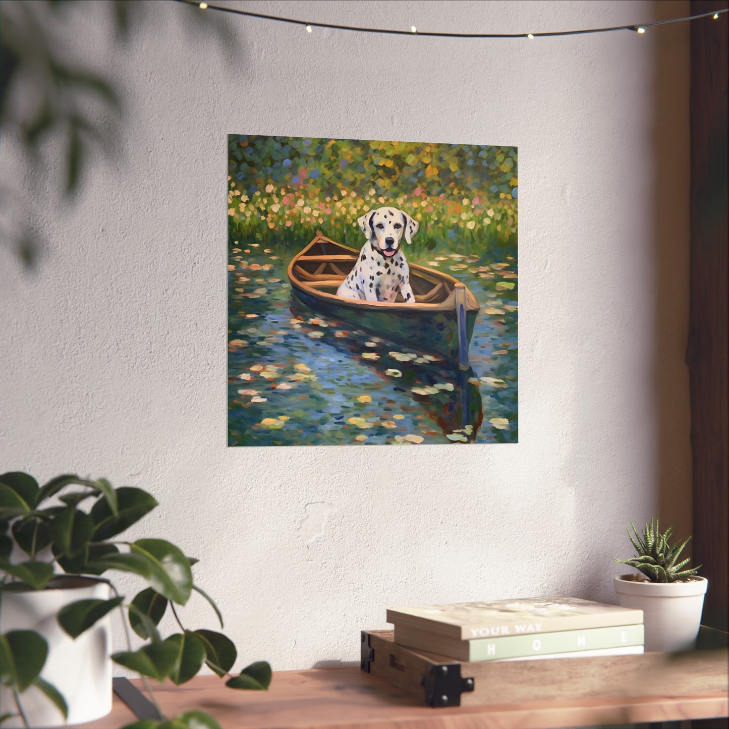 Dalmatian Monet Giclée Print