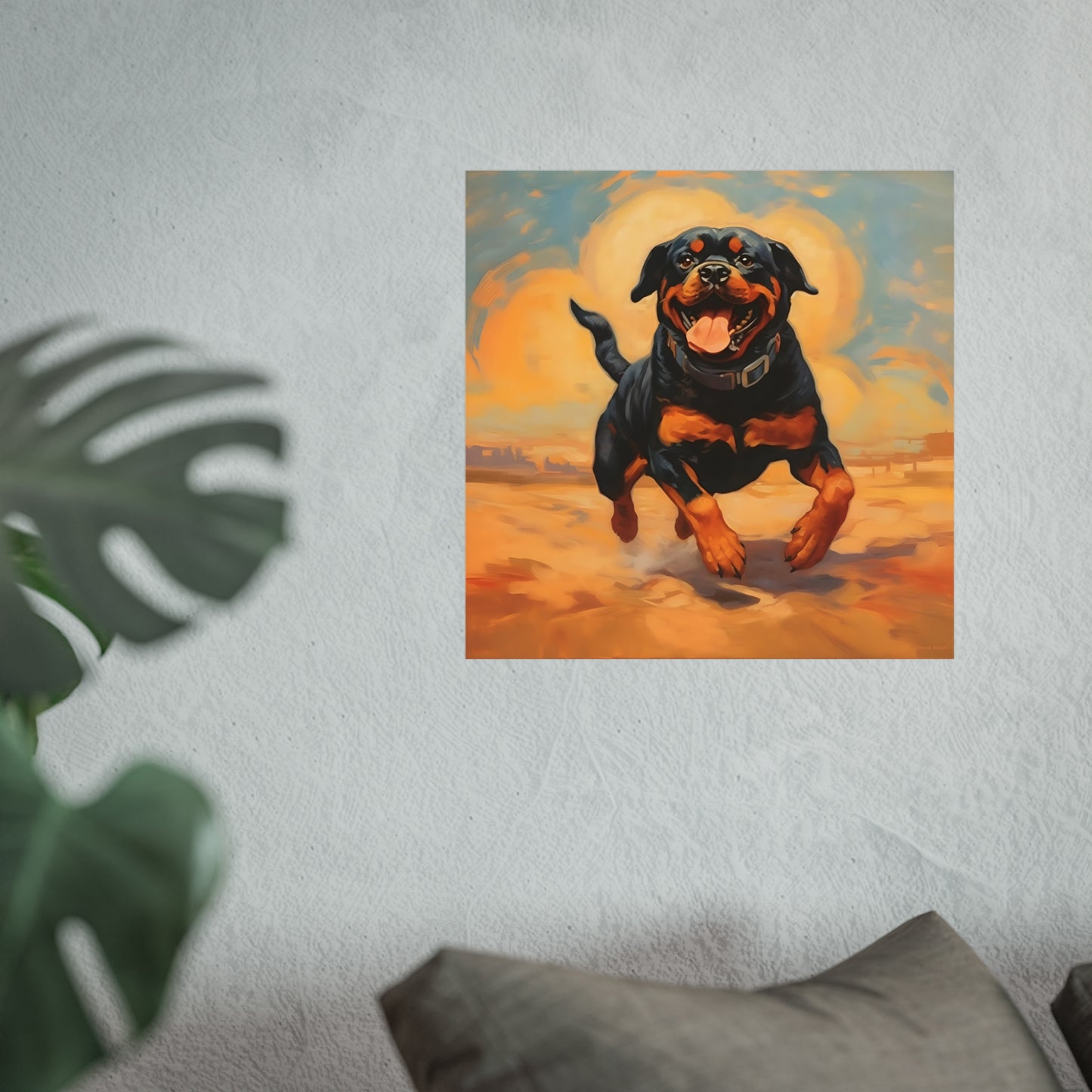 Rottweiler Dalí Giclée Print