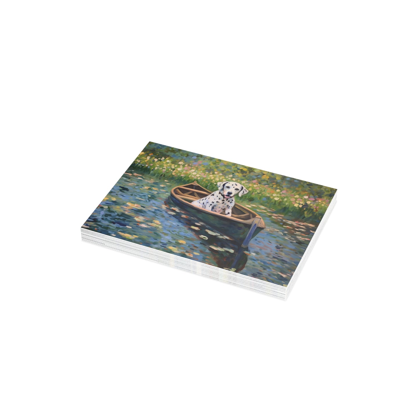 Dalmatian Monet Postcards