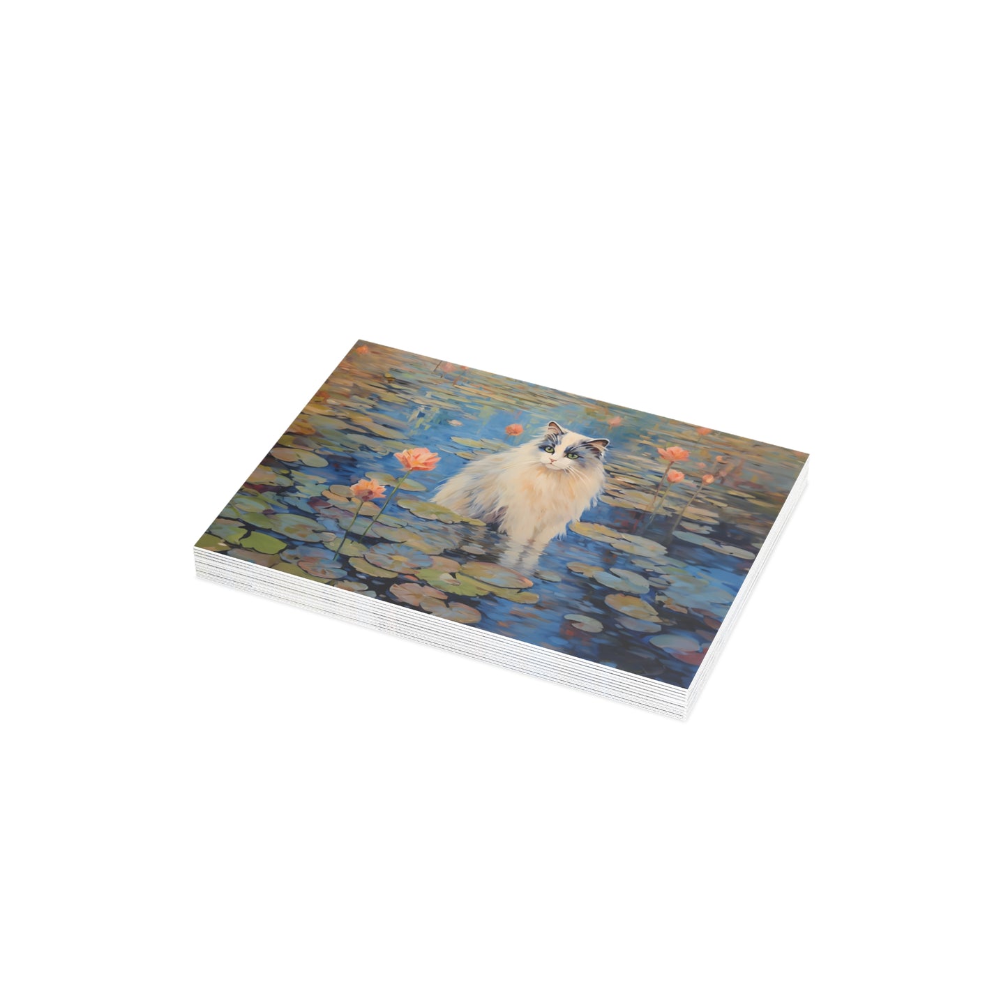 Cat Monet Postcards