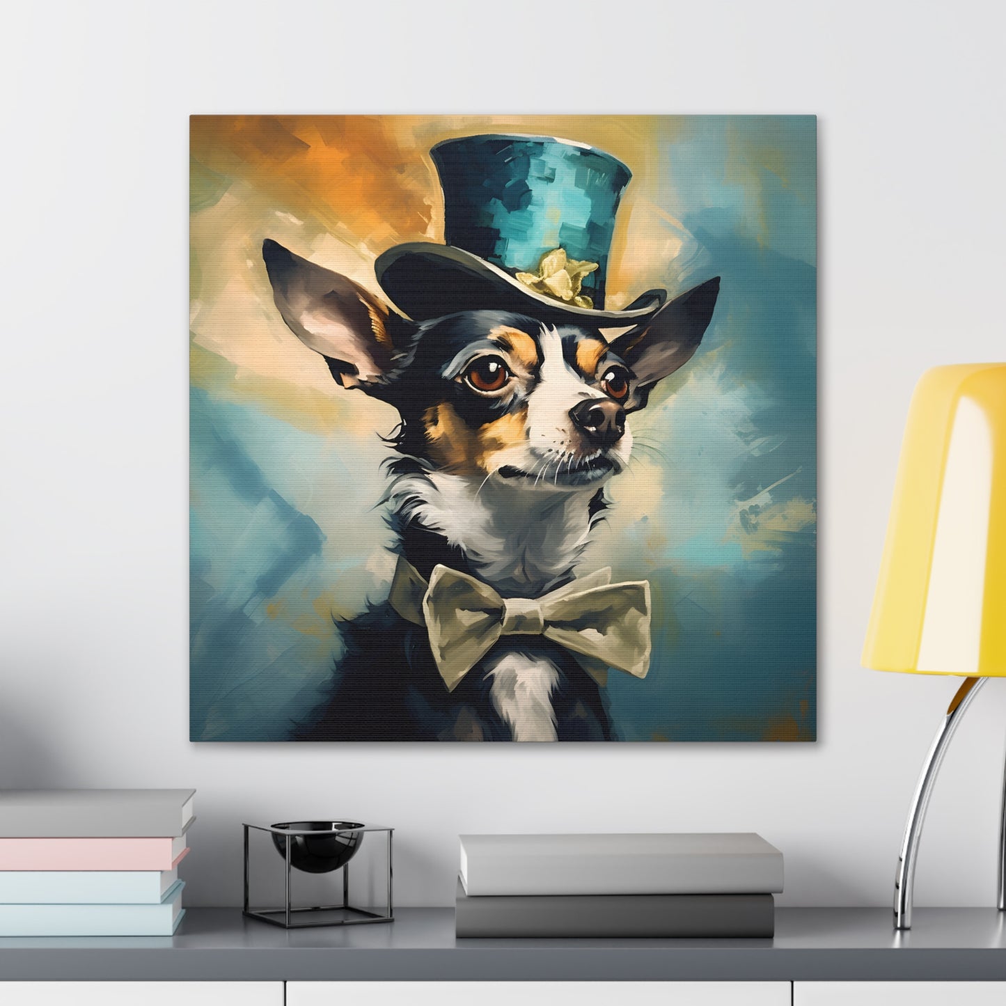 Chihuahua Dalí Canvas Print