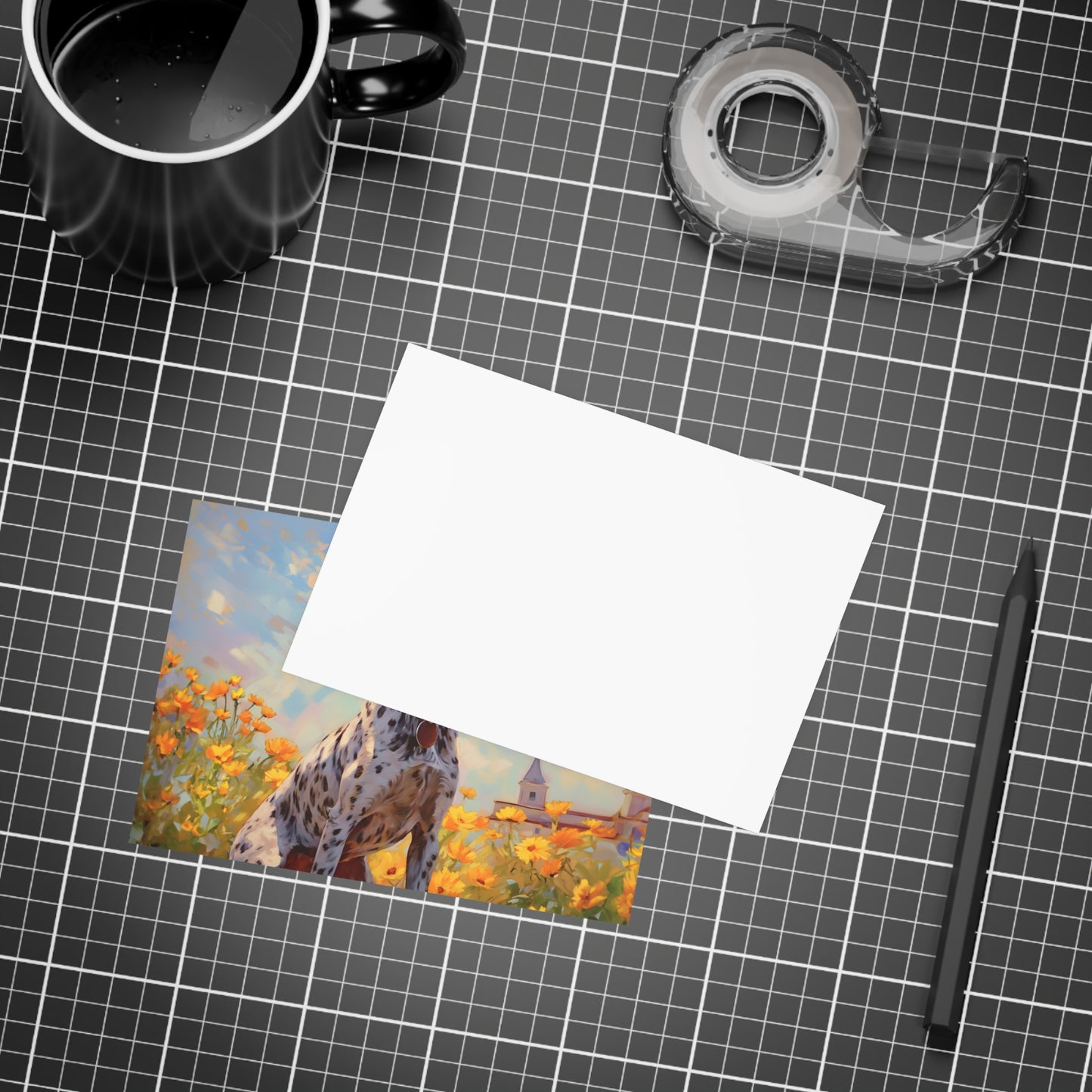 German Shorthaired Pointer Monet Postcards