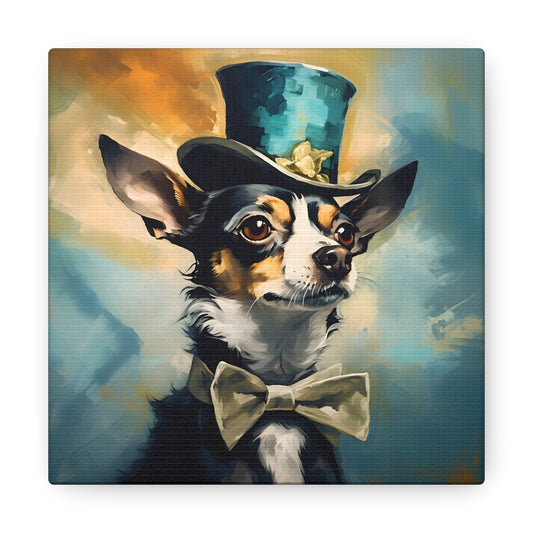 Chihuahua Dalí Canvas Print