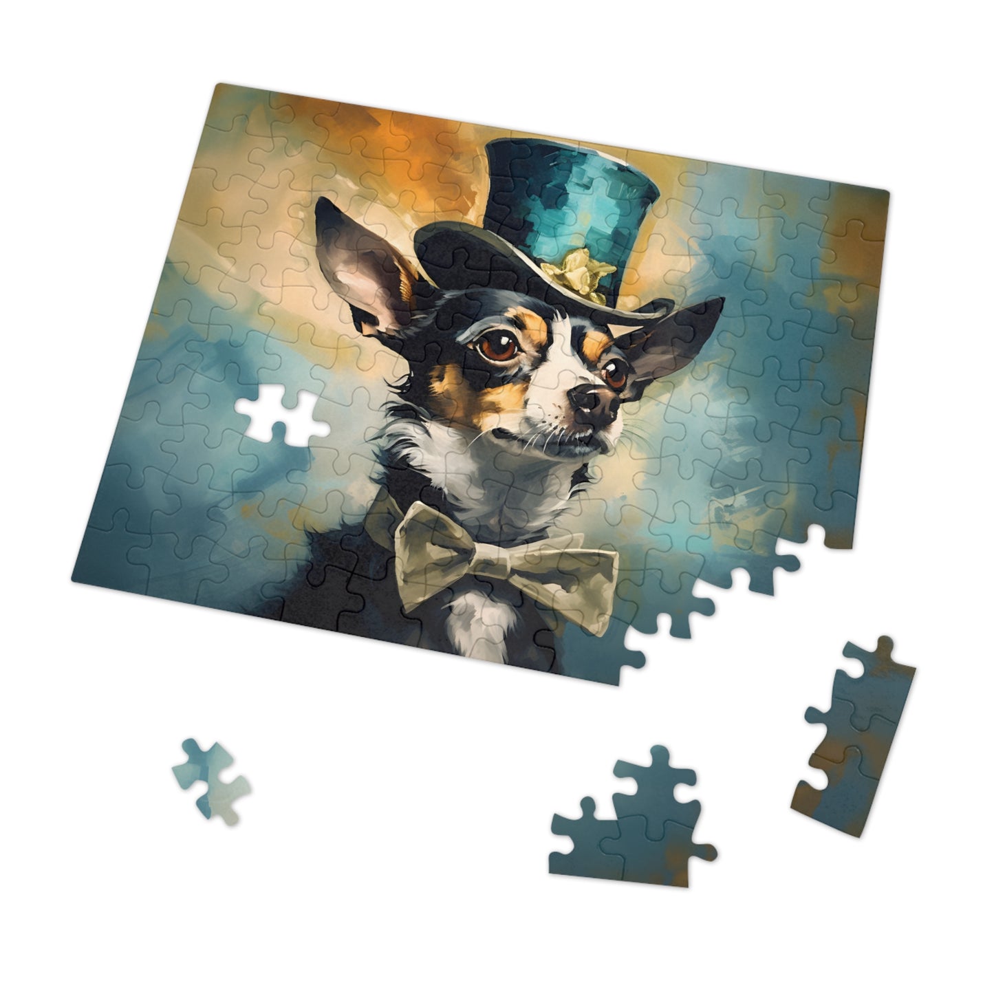 Chihuahua Dali Puzzle (30, 110, 252, 500,1000-Piece)