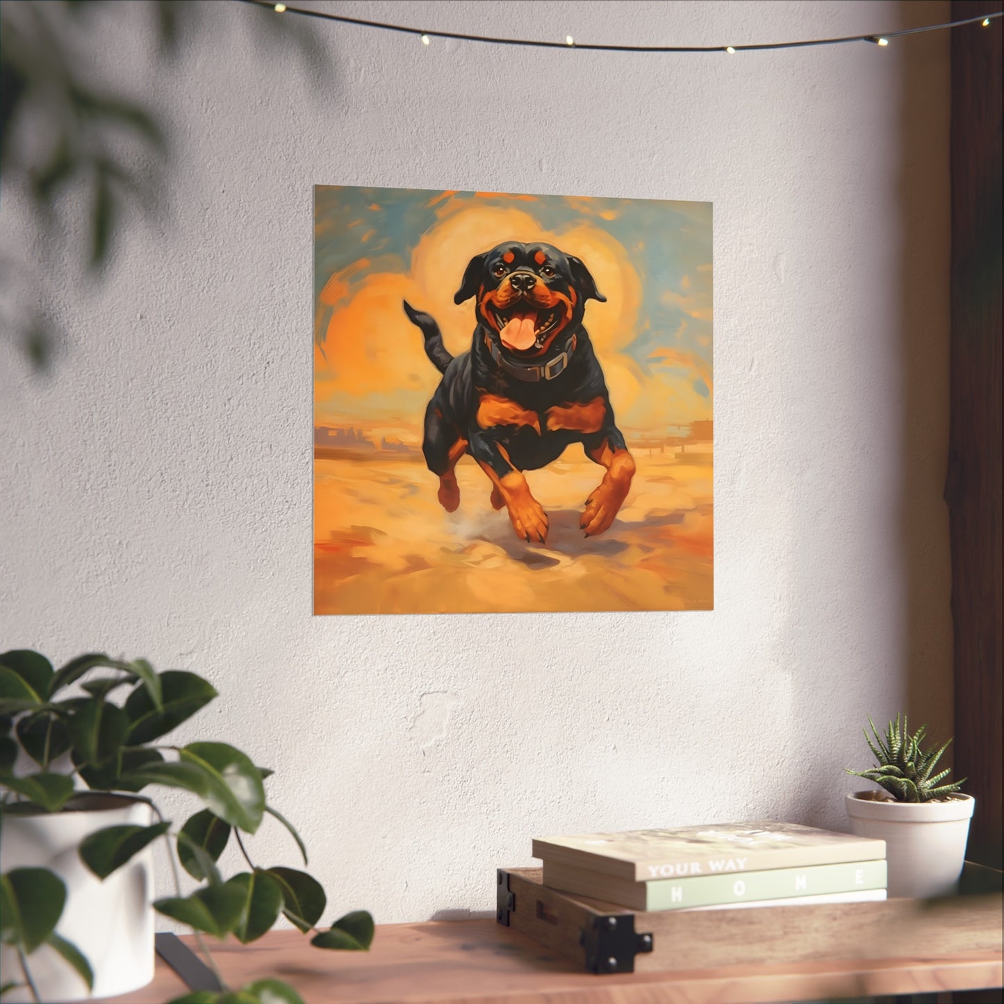 Rottweiler Dalí Giclée Print