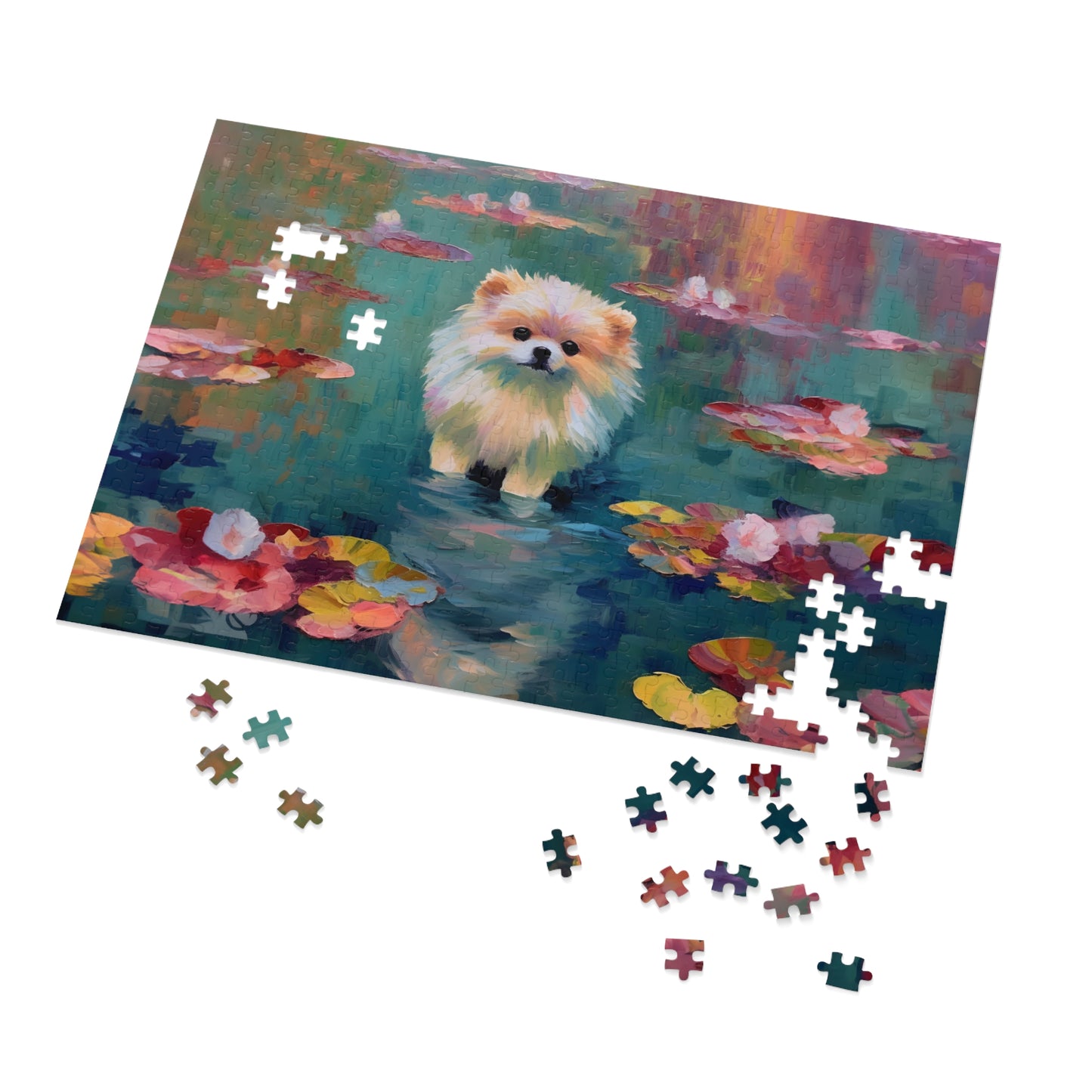 Pomeranian Monet Puzzle (30, 110, 252, 500,1000-Piece)