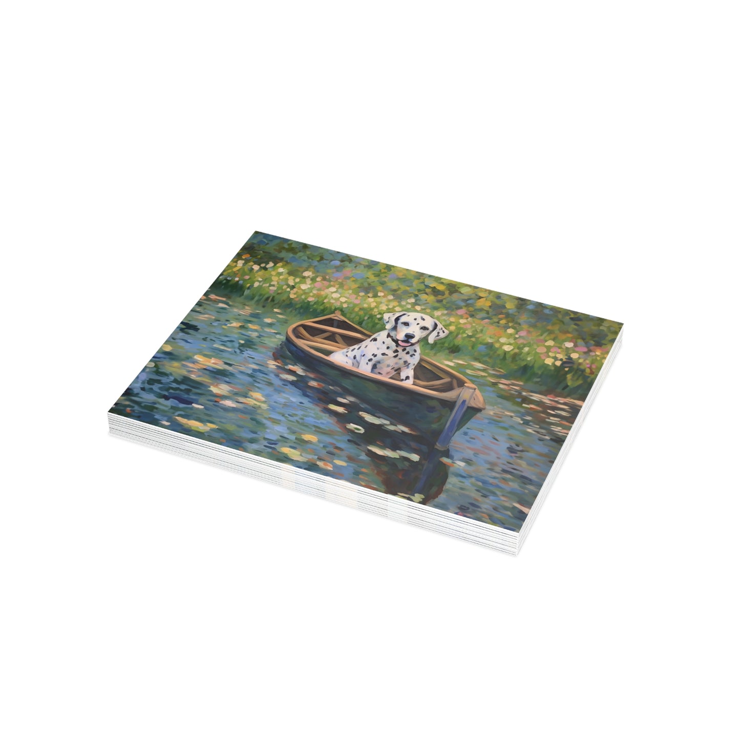 Dalmatian Monet Postcards