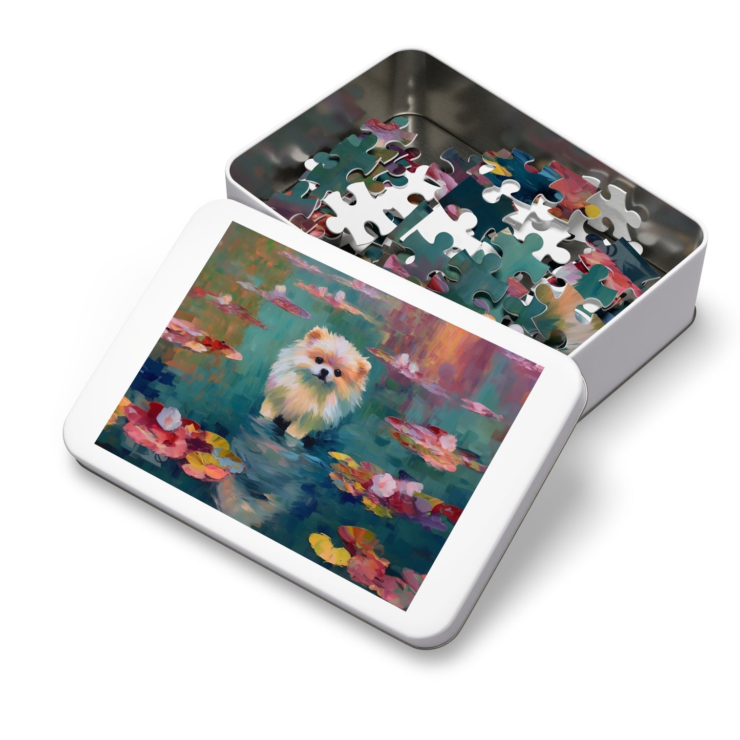 Pomeranian Monet Puzzle (30, 110, 252, 500,1000-Piece)