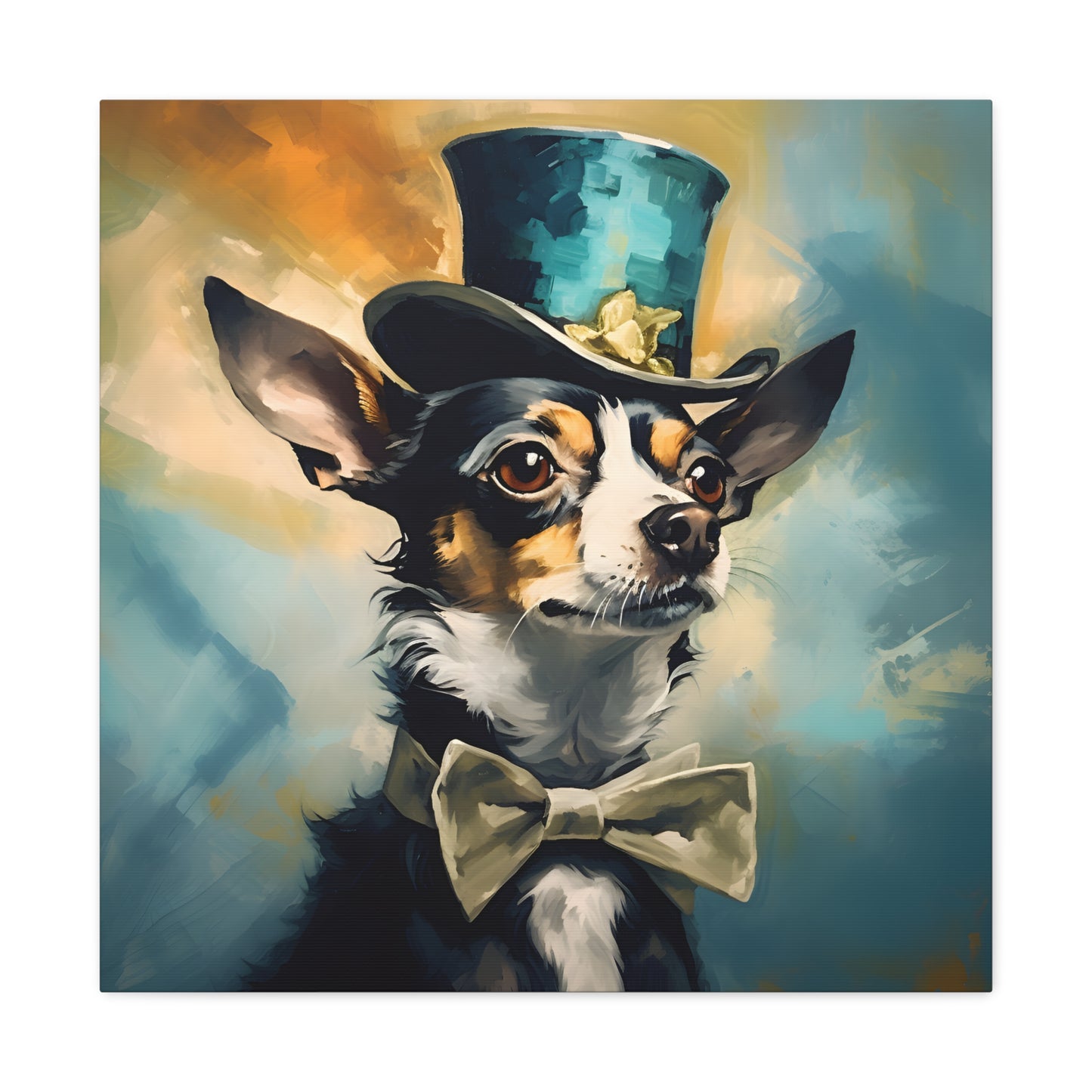 Chihuahua Dalí Canvas Print