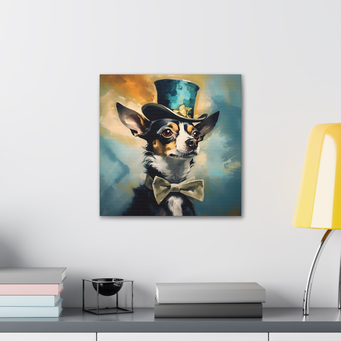 Chihuahua Dalí Canvas Print