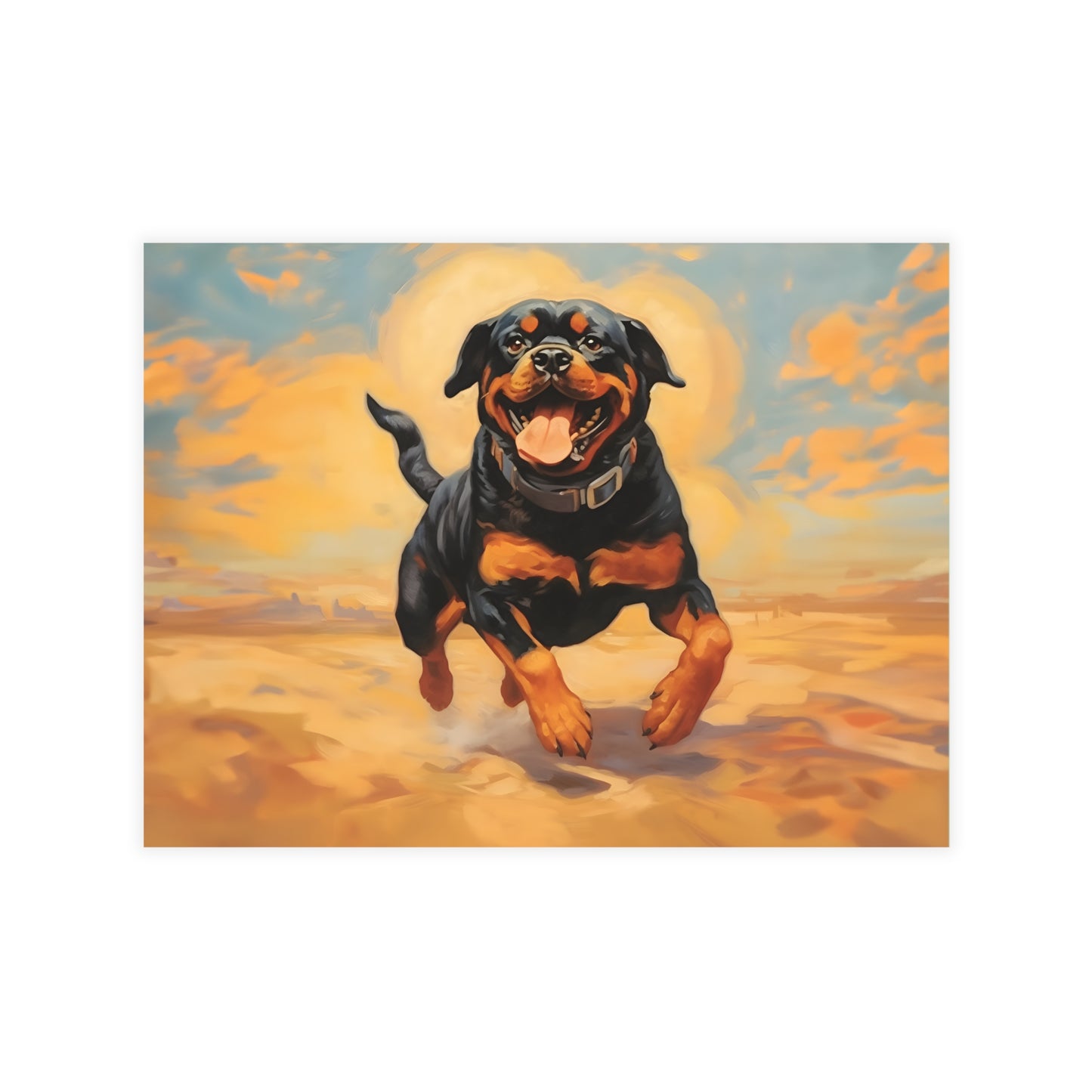 Rottweiler Dali Postcards