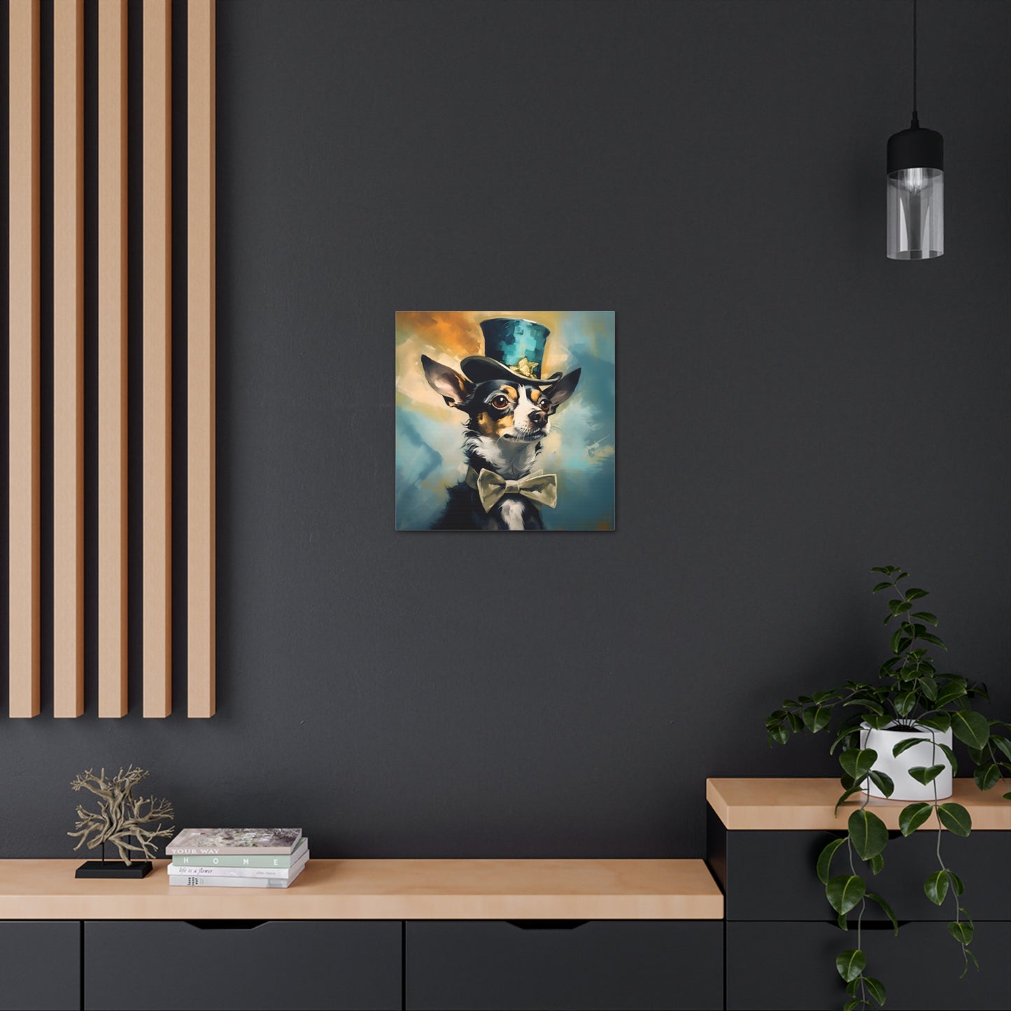 Chihuahua Dalí Canvas Print