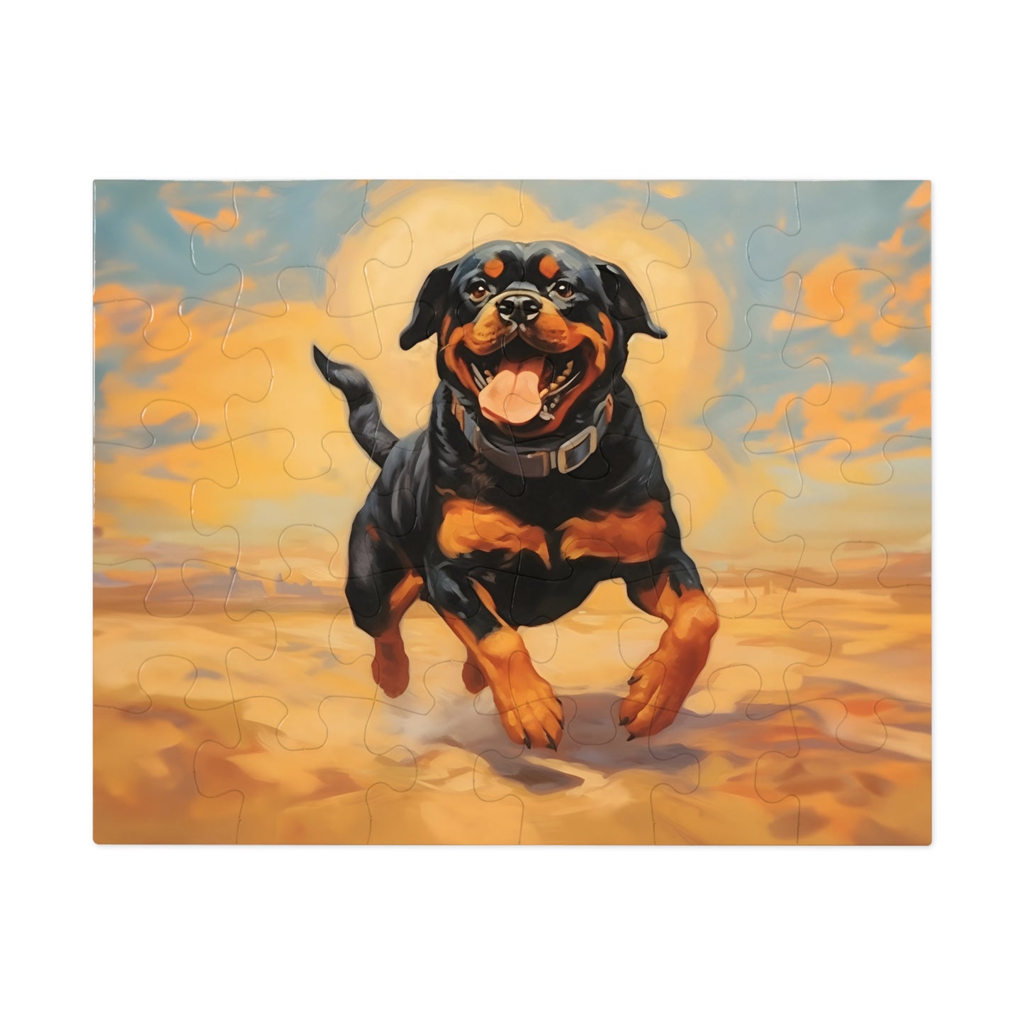 Rottweiler Dali Puzzle (30, 110, 252, 500,1000-Piece)