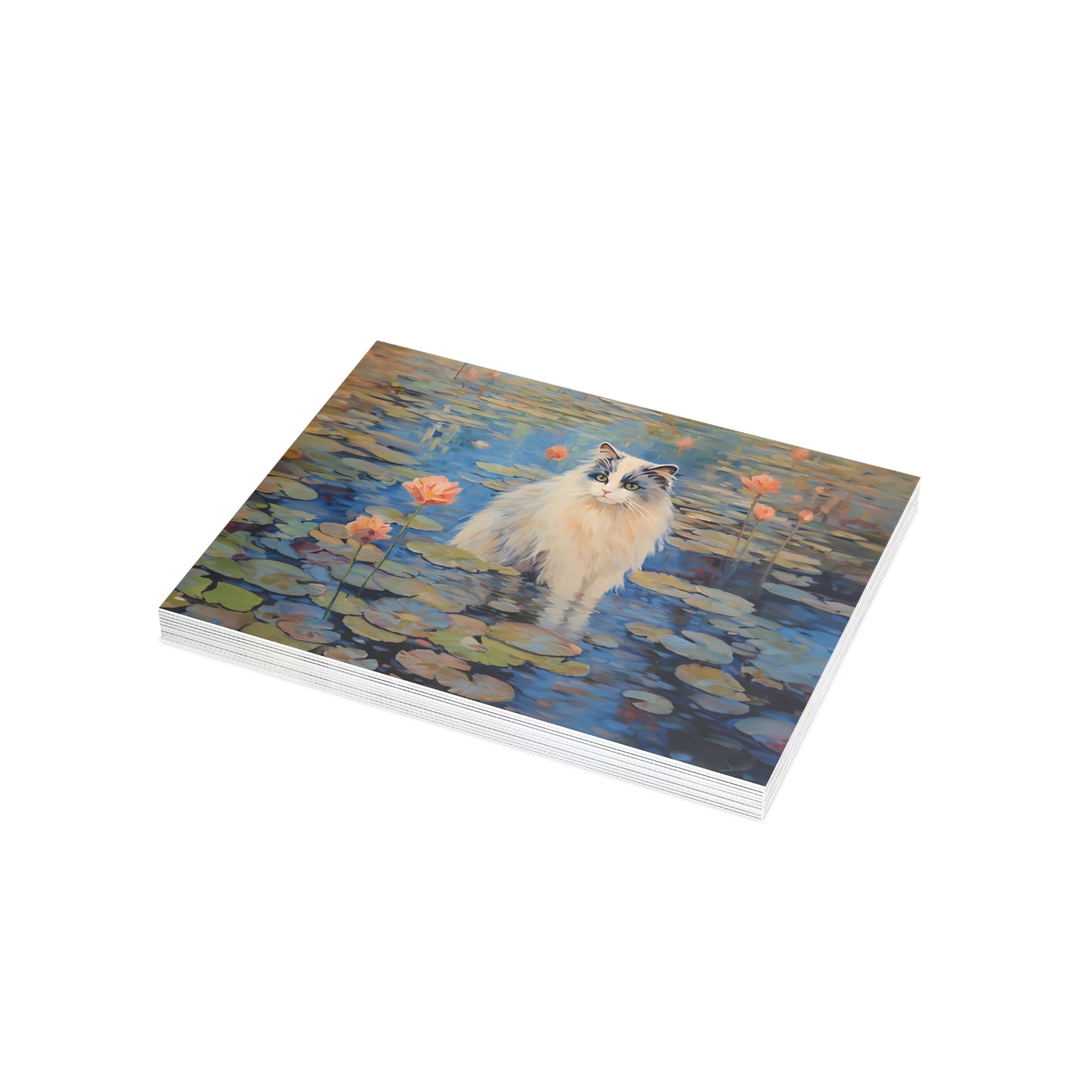 Cat Monet Postcards