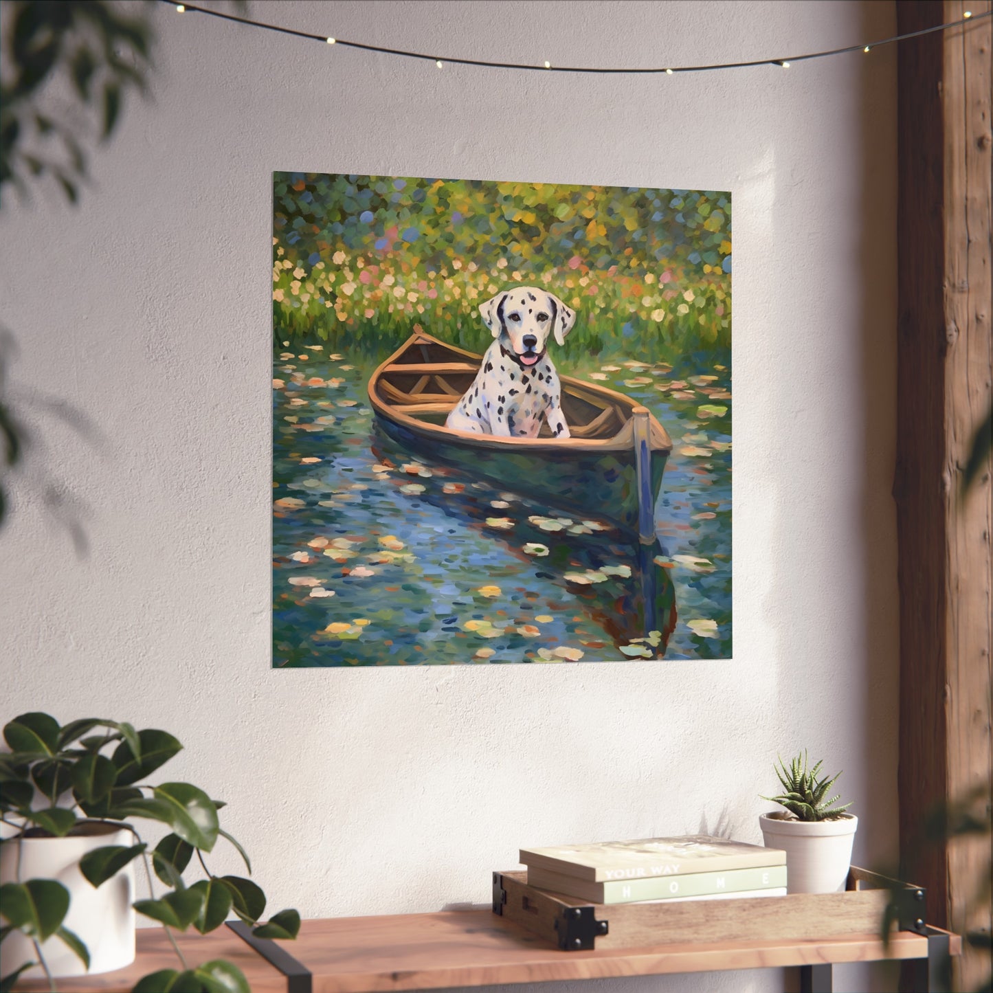 Dalmatian Monet Giclée Print