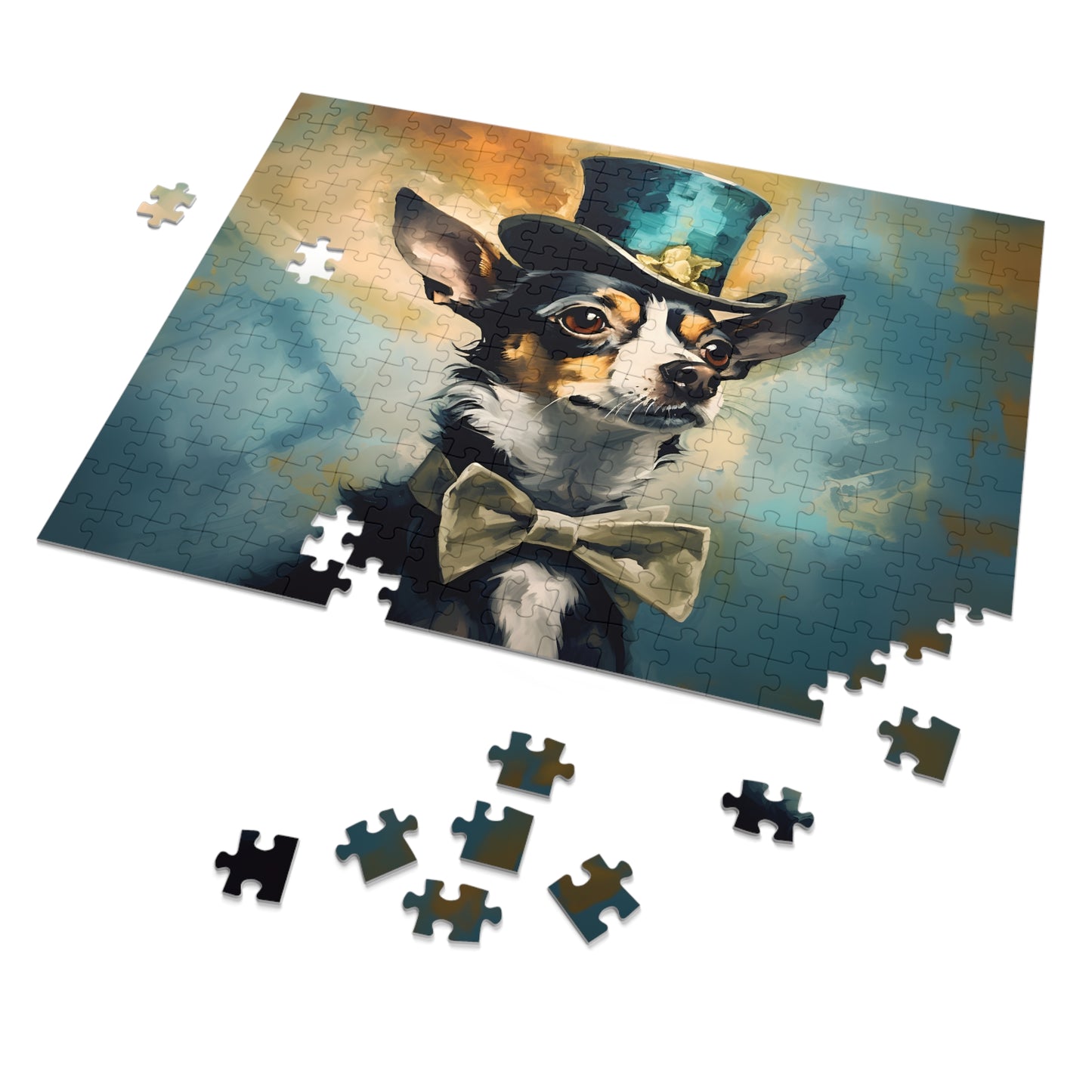 Chihuahua Dali Puzzle (30, 110, 252, 500,1000-Piece)