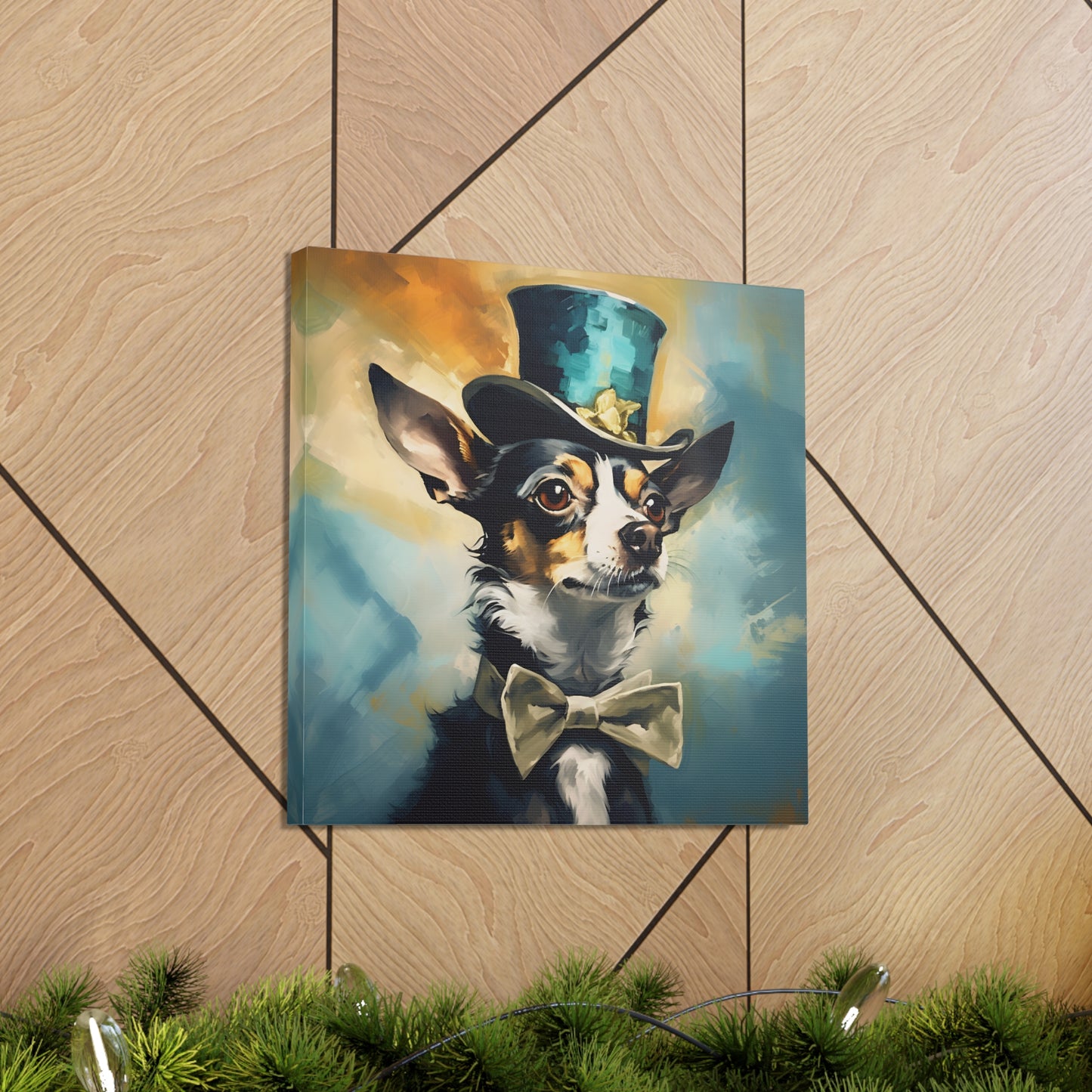 Chihuahua Dalí Canvas Print