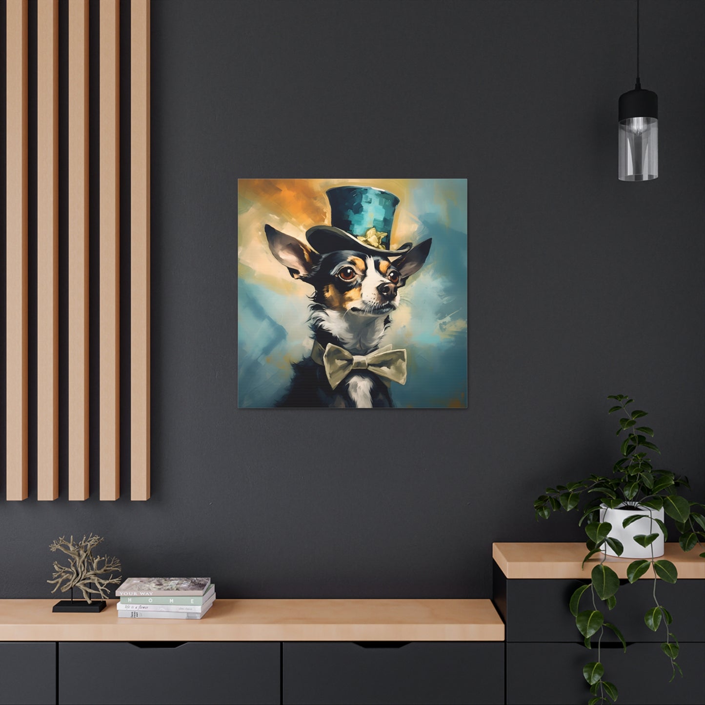 Chihuahua Dalí Canvas Print