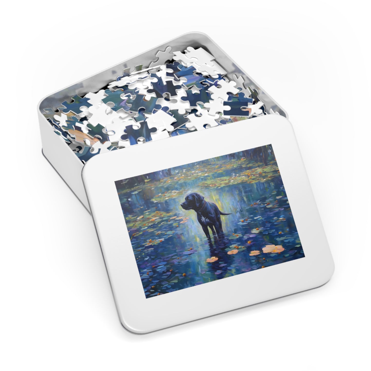 Labrador Retriever Monet Puzzle (30, 110, 252, 500,1000-Piece)