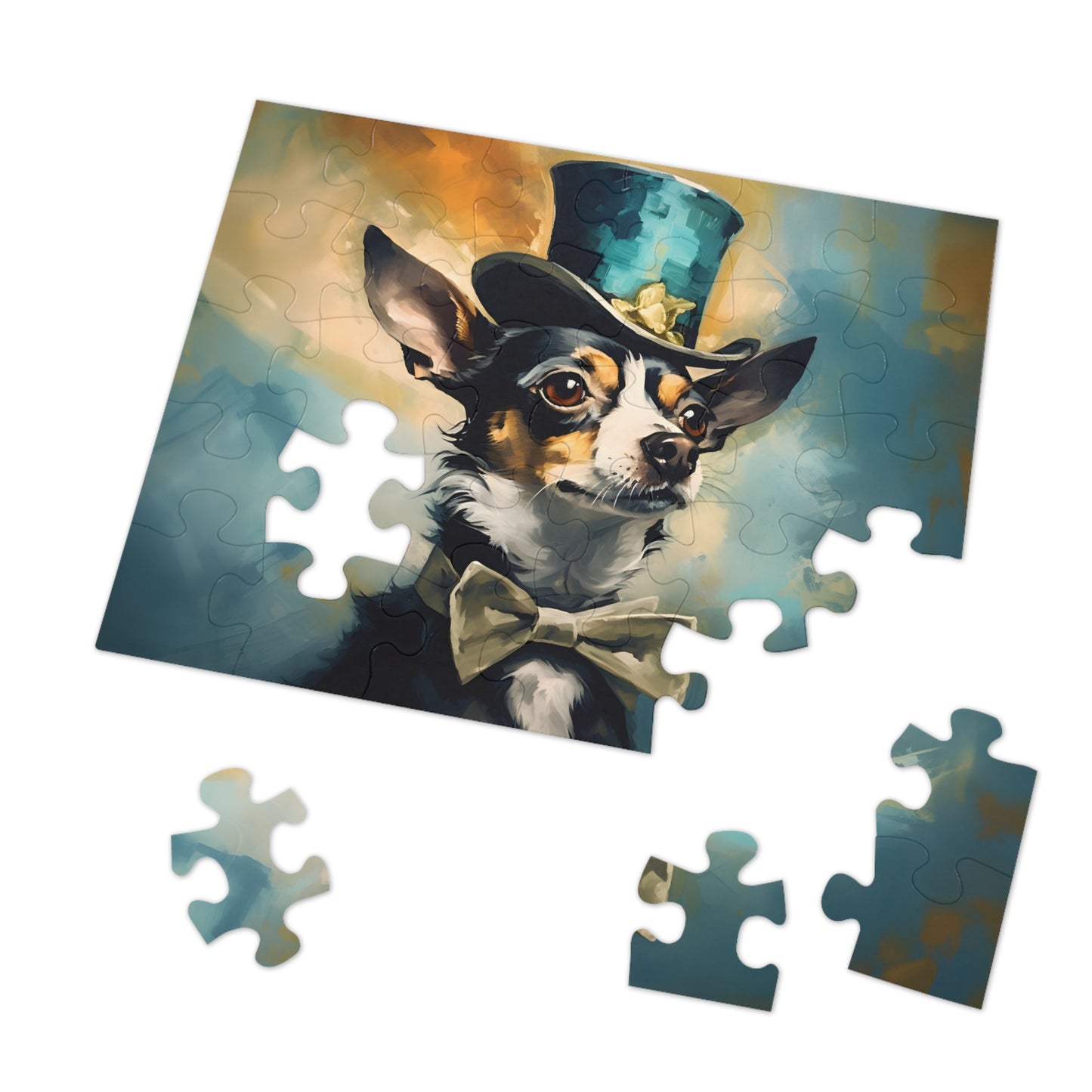 Chihuahua Dali Puzzle (30, 110, 252, 500,1000-Piece)