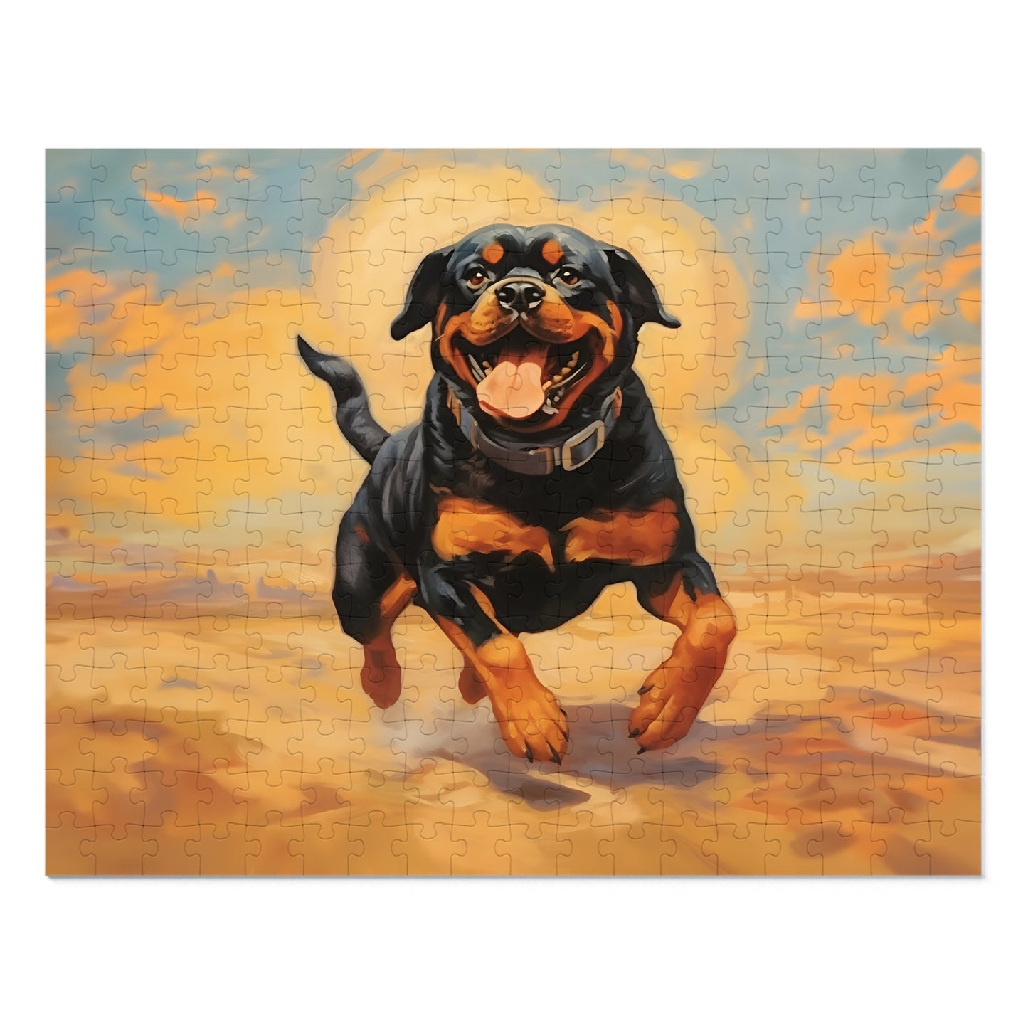 Rottweiler Dali Puzzle (30, 110, 252, 500,1000-Piece)