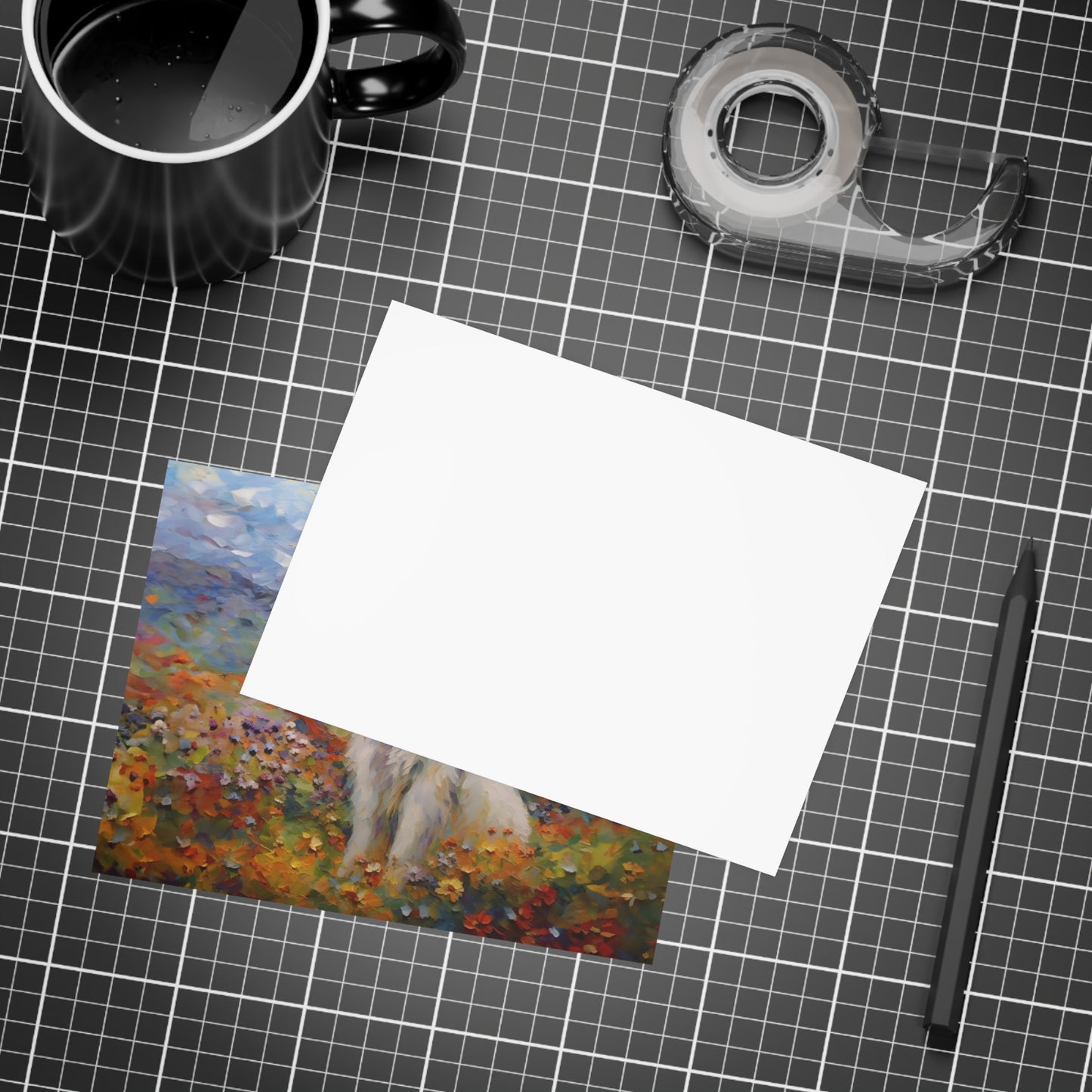 Great Pyrenees Monet Postcards