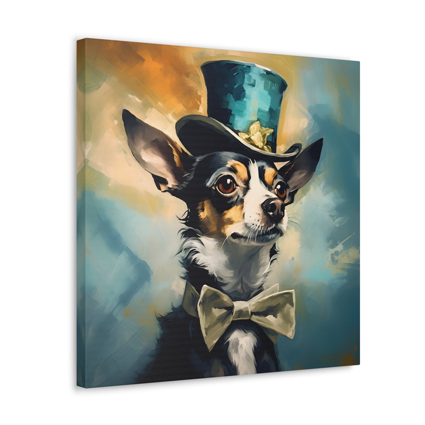 Chihuahua Dalí Canvas Print