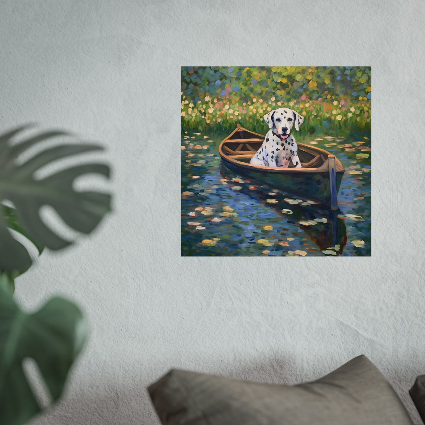 Dalmatian Monet Giclée Print