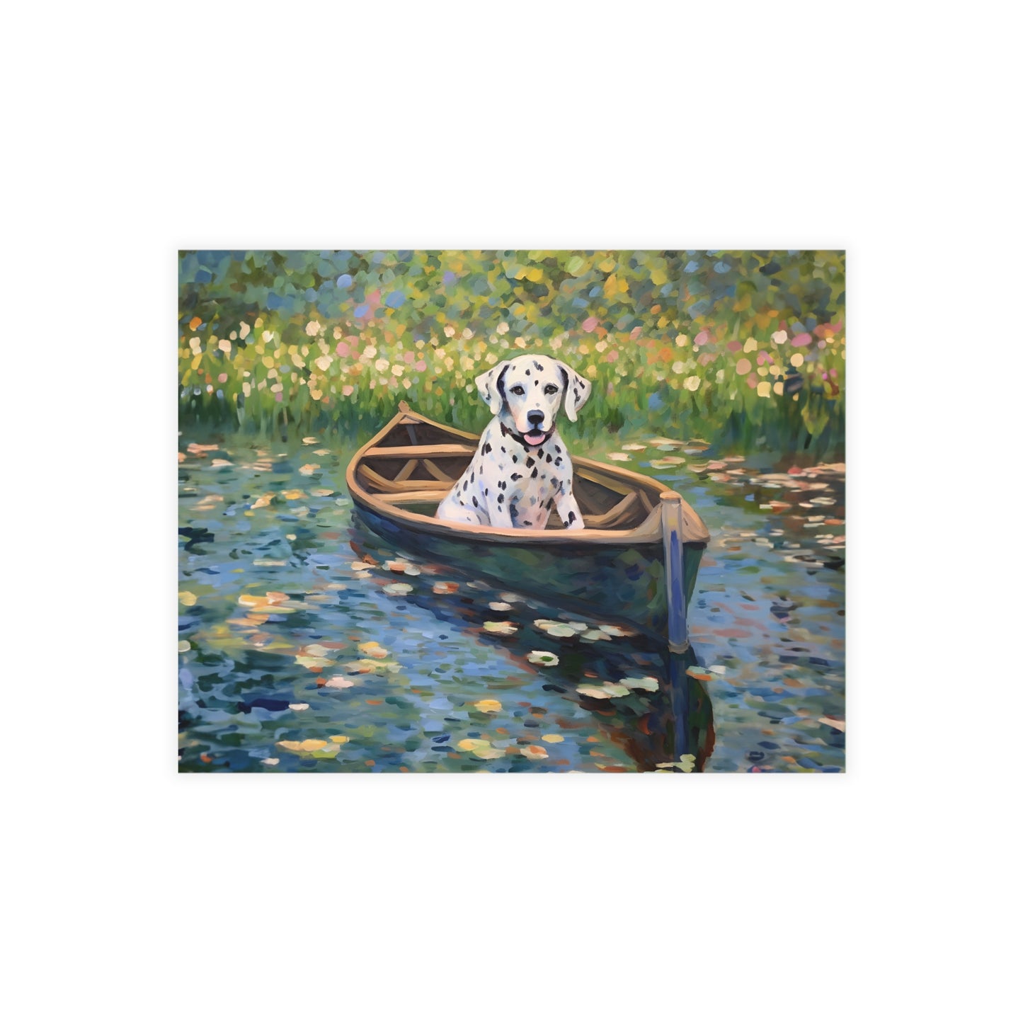 Dalmatian Monet Postcards