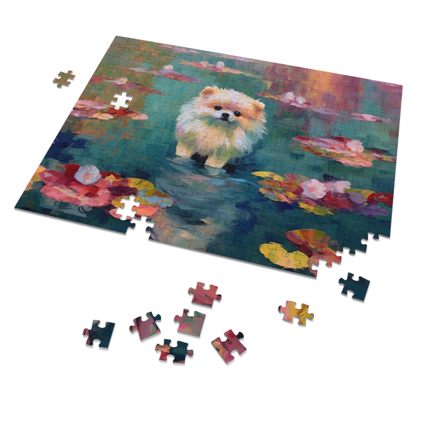 Pomeranian Monet Puzzle (30, 110, 252, 500,1000-Piece)