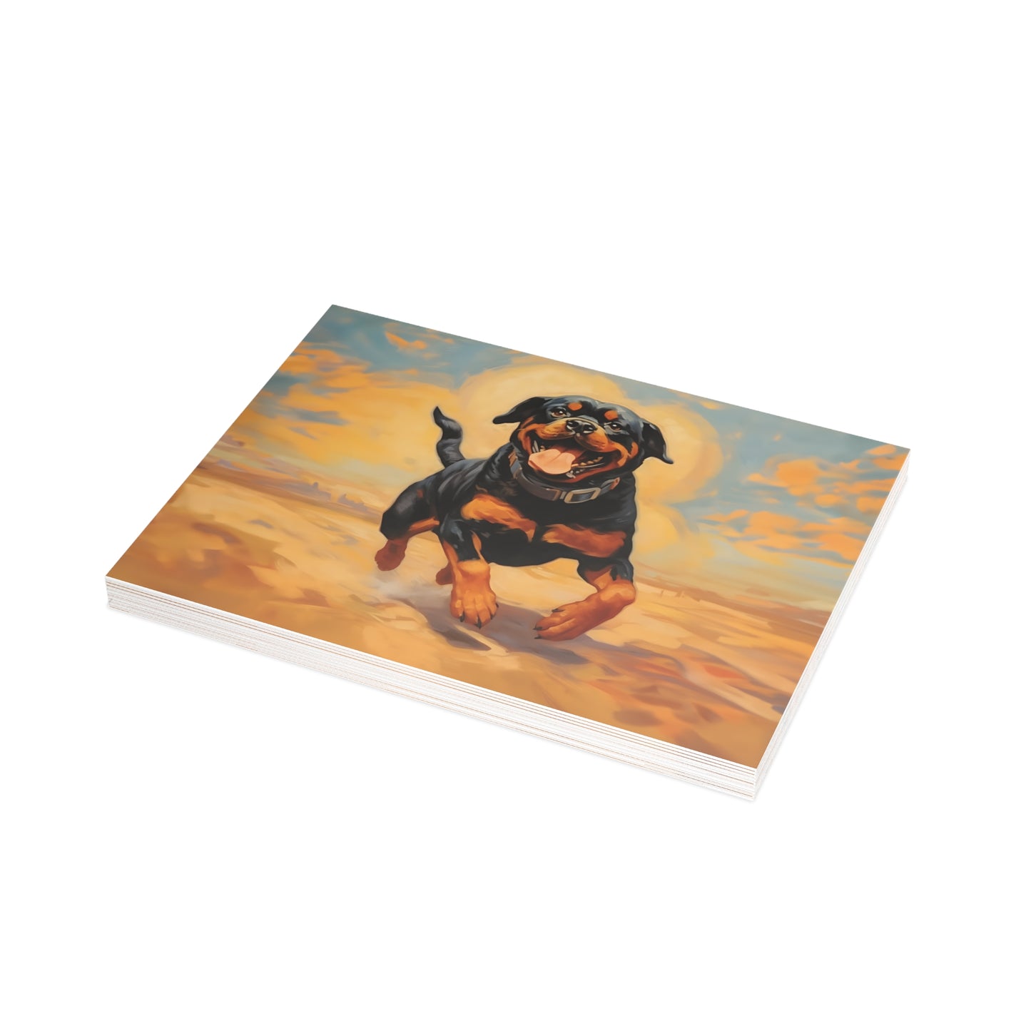 Rottweiler Dali Postcards