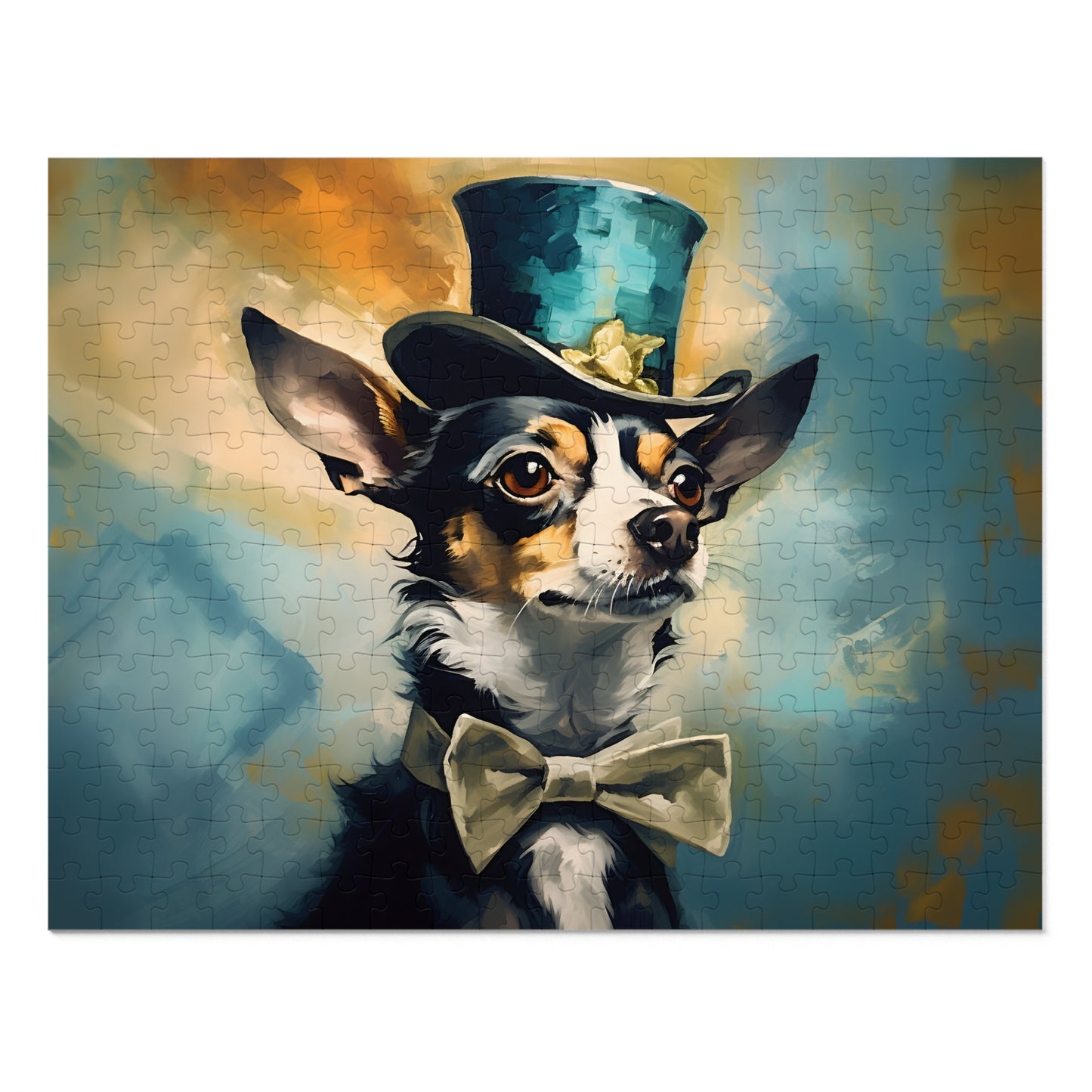 Chihuahua Dali Puzzle (30, 110, 252, 500,1000-Piece)