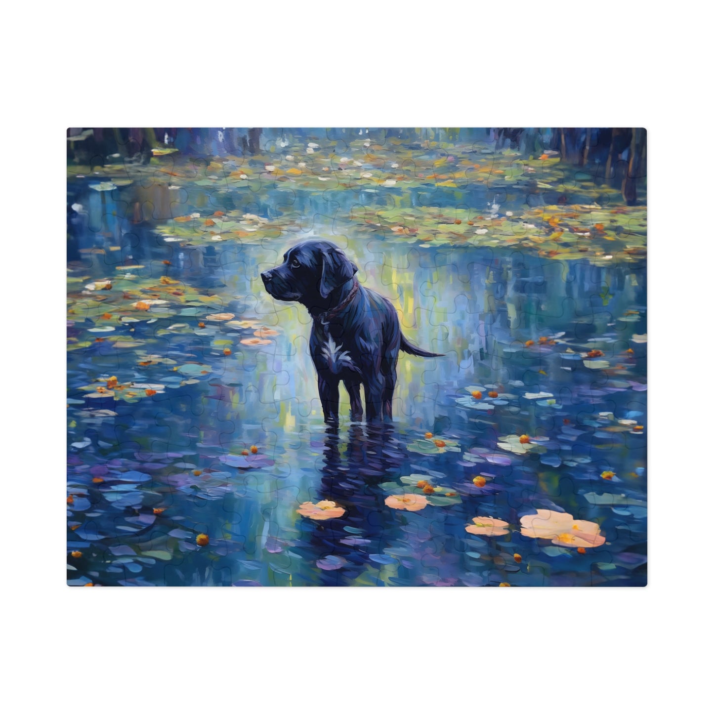 Labrador Retriever Monet Puzzle (30, 110, 252, 500,1000-Piece)