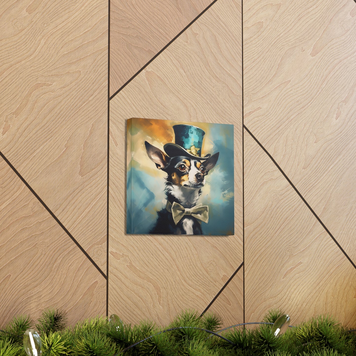 Chihuahua Dalí Canvas Print